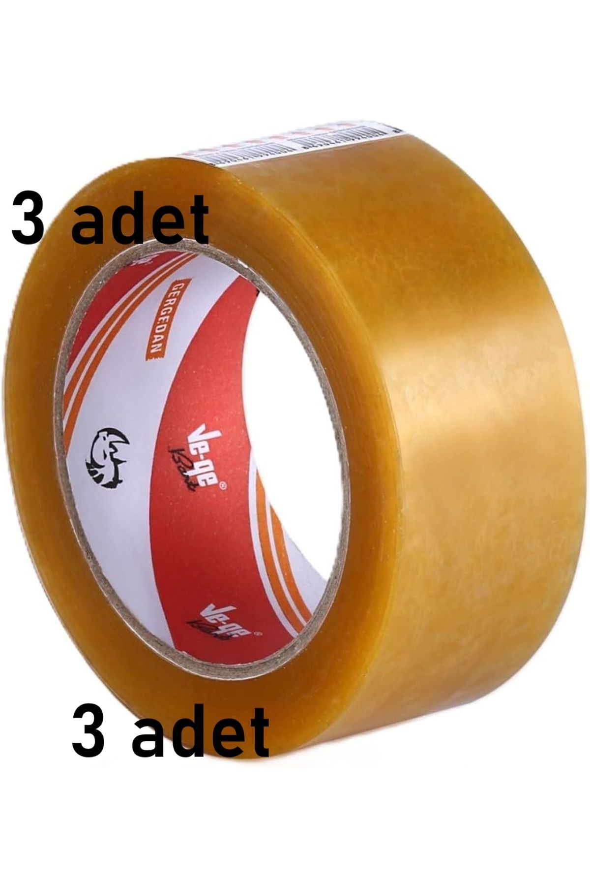 Mons 3 adet Wege koli bandı 3 adet Koli Bandı Güçlü Wege koli Bandı 3 adet
