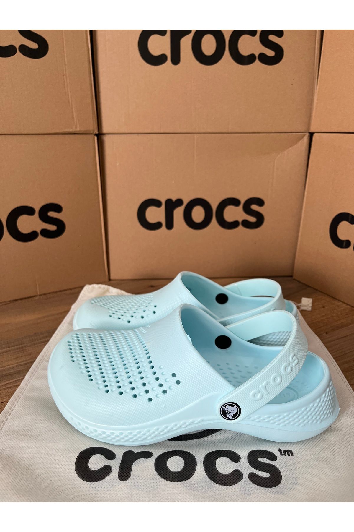 Crocs Literide Siyah Terlik,Sandalet