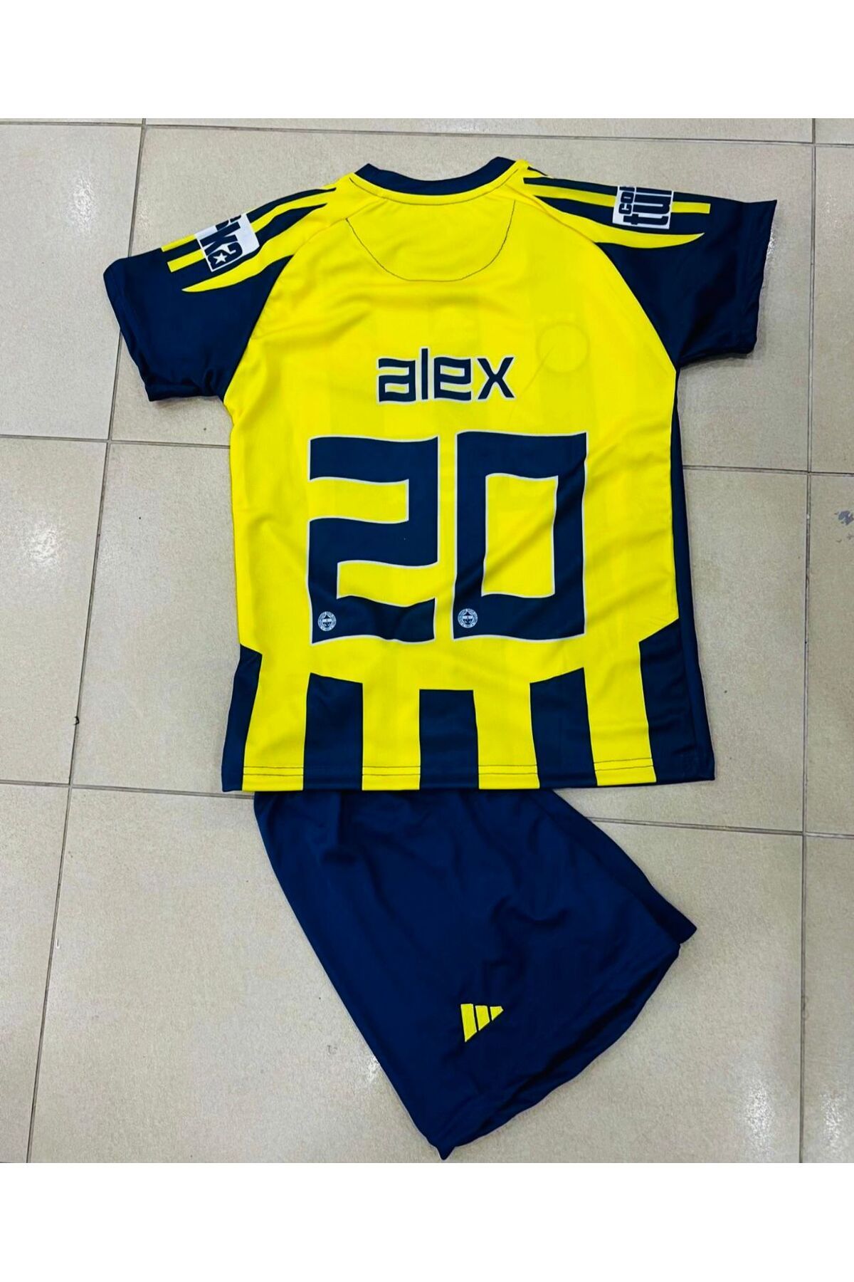Nevruz 4'lü Set/ Fe.ner.bah'çe A.l.e.x. D.e. S.o.u.z.a Çocuk Forma Şort Çorap Bileklik