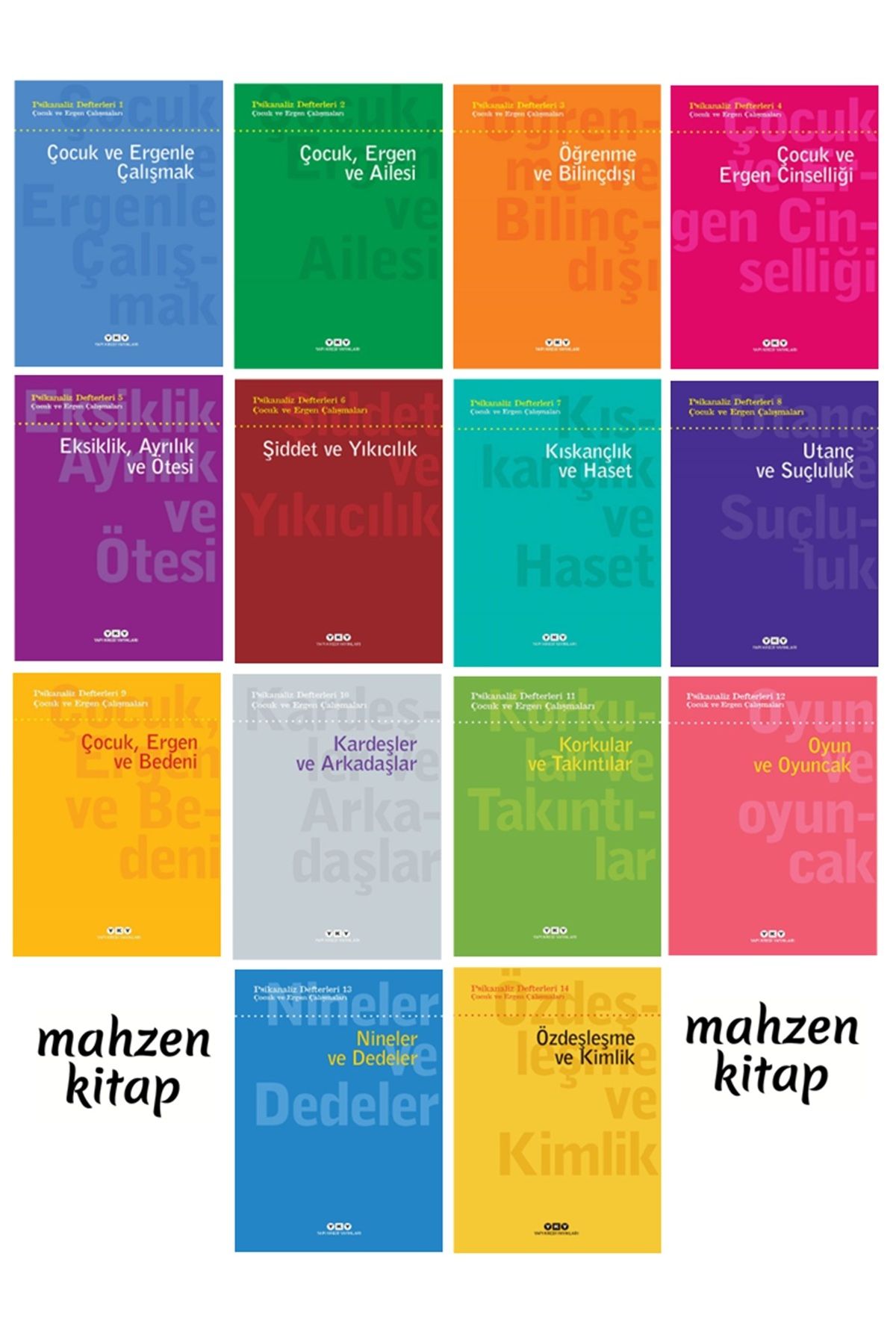 Yapı Kredi Yayınları Psikanaliz Defterleri Seti: Psikanaliz Defterleri 1 2 3 4 5 6 7 8 9 10 11 12 13 14 / 14 Kitap Set