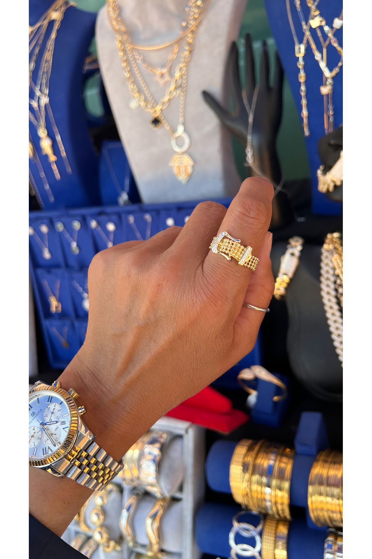 GULSEN COLLECTION KEMERLİ YÜZÜK