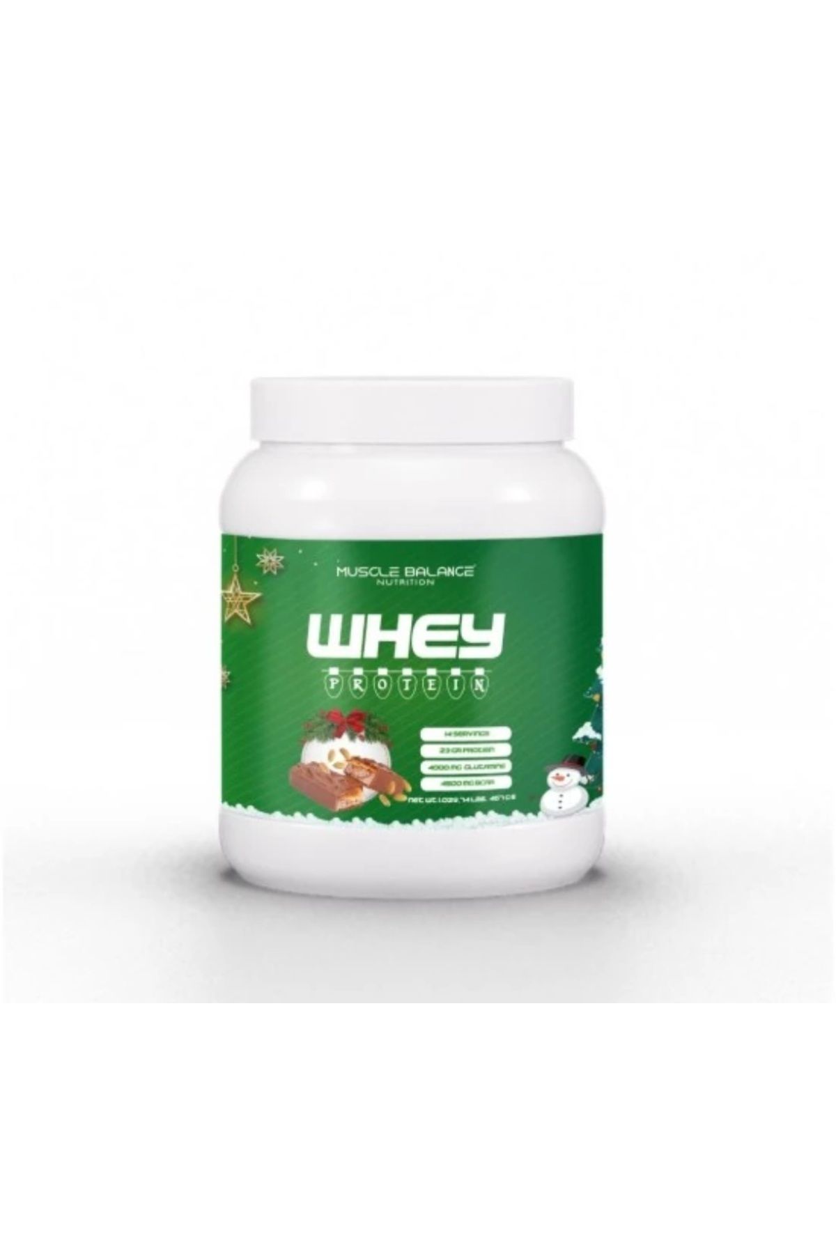 MUSCLE BALANCE Isolate Whey Protein 2000 gr 66 Servis Beyaz Çikolata