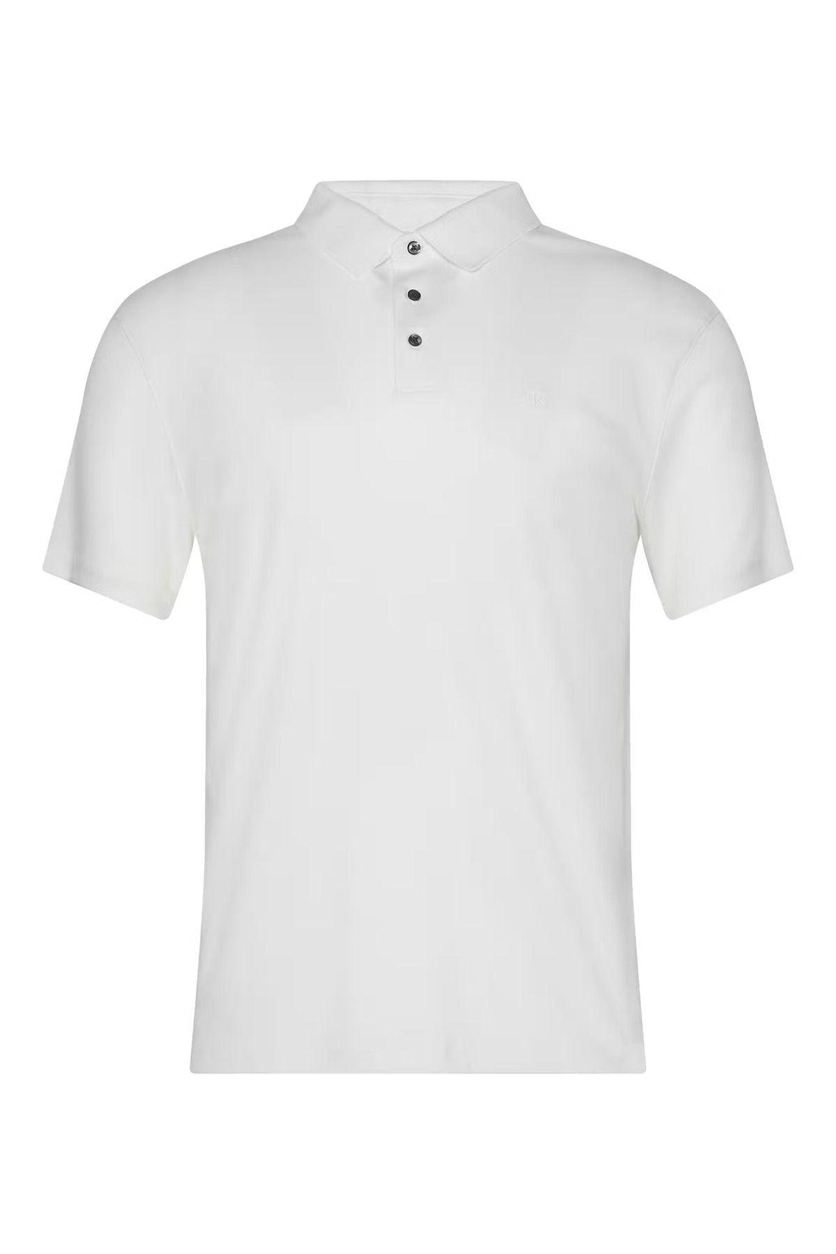 Calvin Klein Erkek Polo Yaka Pamuklu Tişört - Beyaz