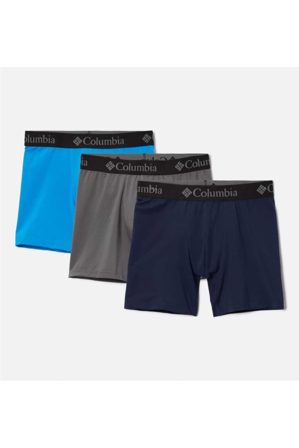 Columbia 3 Pack Active Mesh Boxer Brief RCU3023AS7