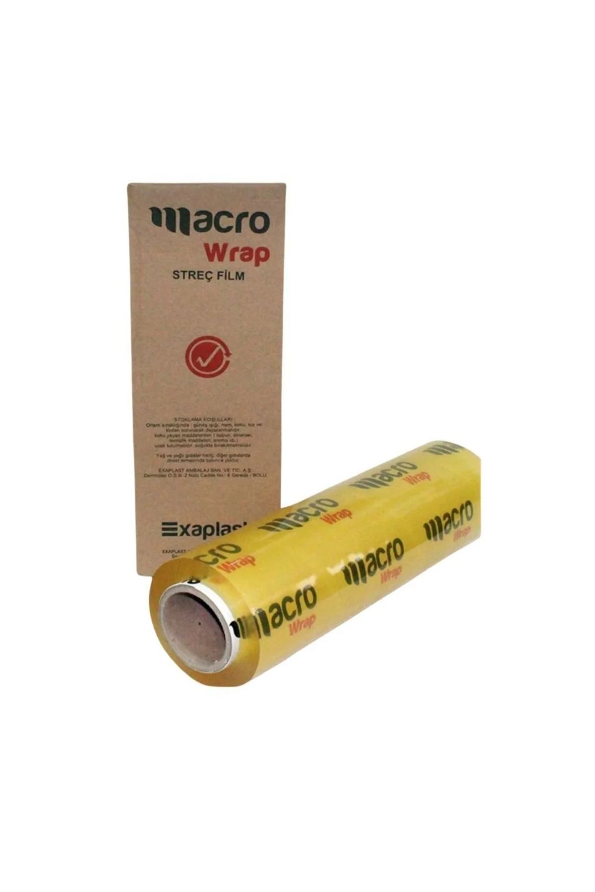 MACRO Streç Film Wrap 8 Mikron 30x1500 Metre