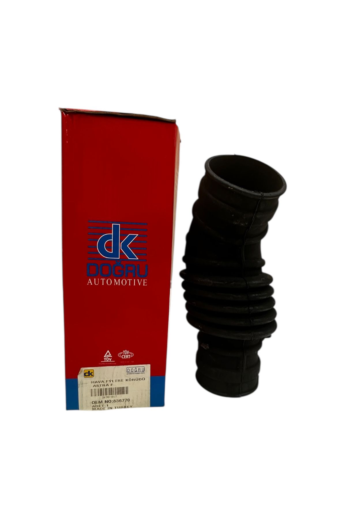 DOGRU KAUCUK Opel Astra F 1.4 Motor Hava Filtre Hortumu Dka Marka DKA-817