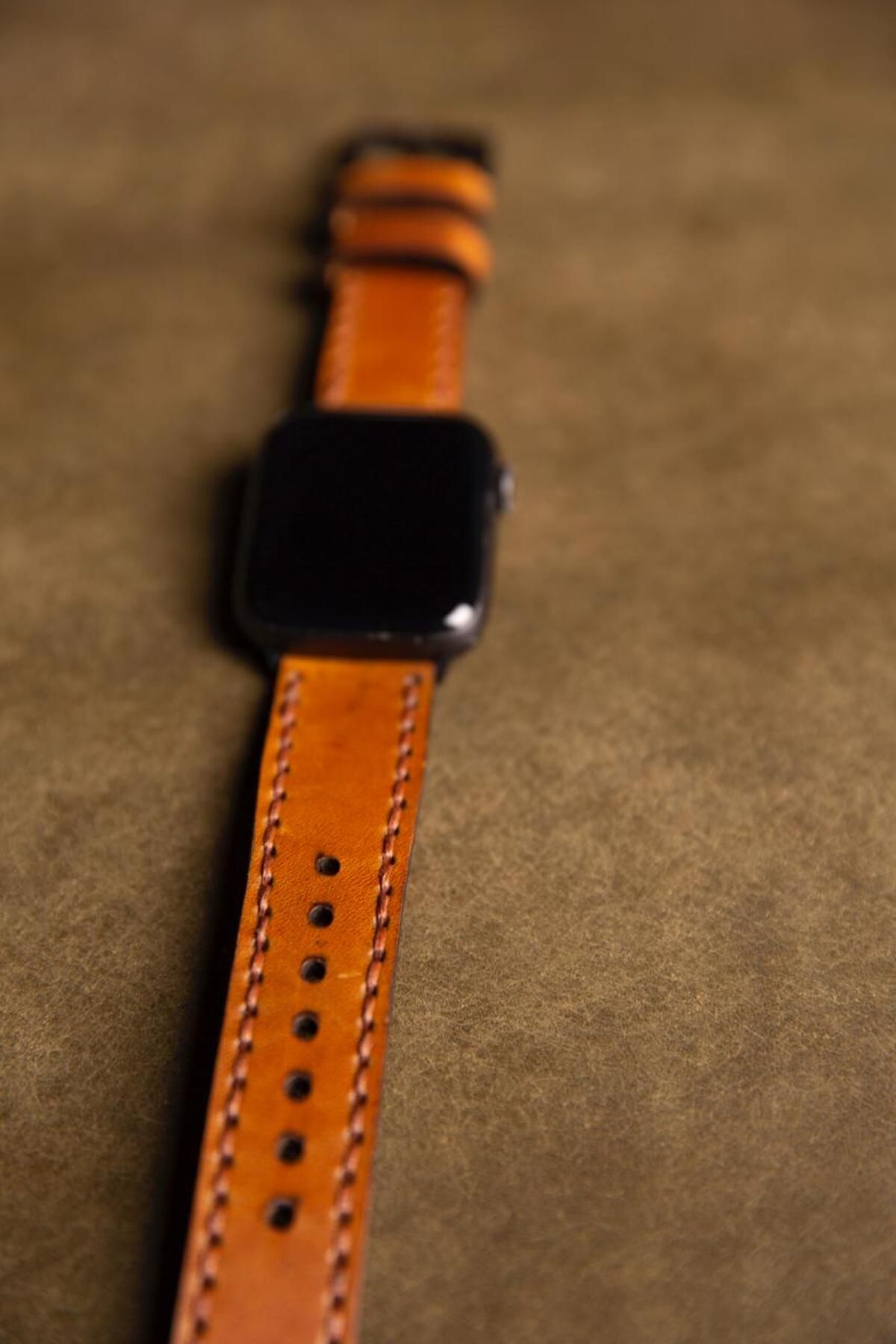 Derycraft Apple Watch Deri Kordon 42/44/45/46/49 Ultra & Ultra 2 Uyumlu 3 4 5 6 7 Se 8 9 10