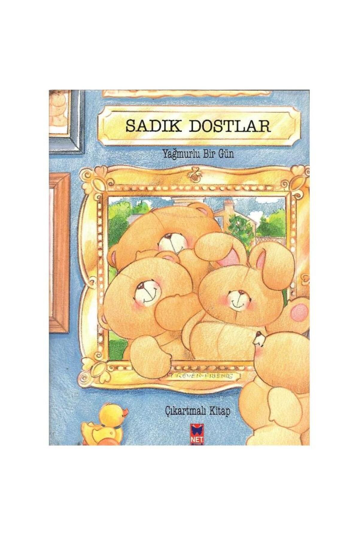 Türk Dil Kurumu Yayınları Bambu Çıkartmalı Alıştırmalar Okuyorum - Sadık Dostlar - Yağmurlu Bir Gün