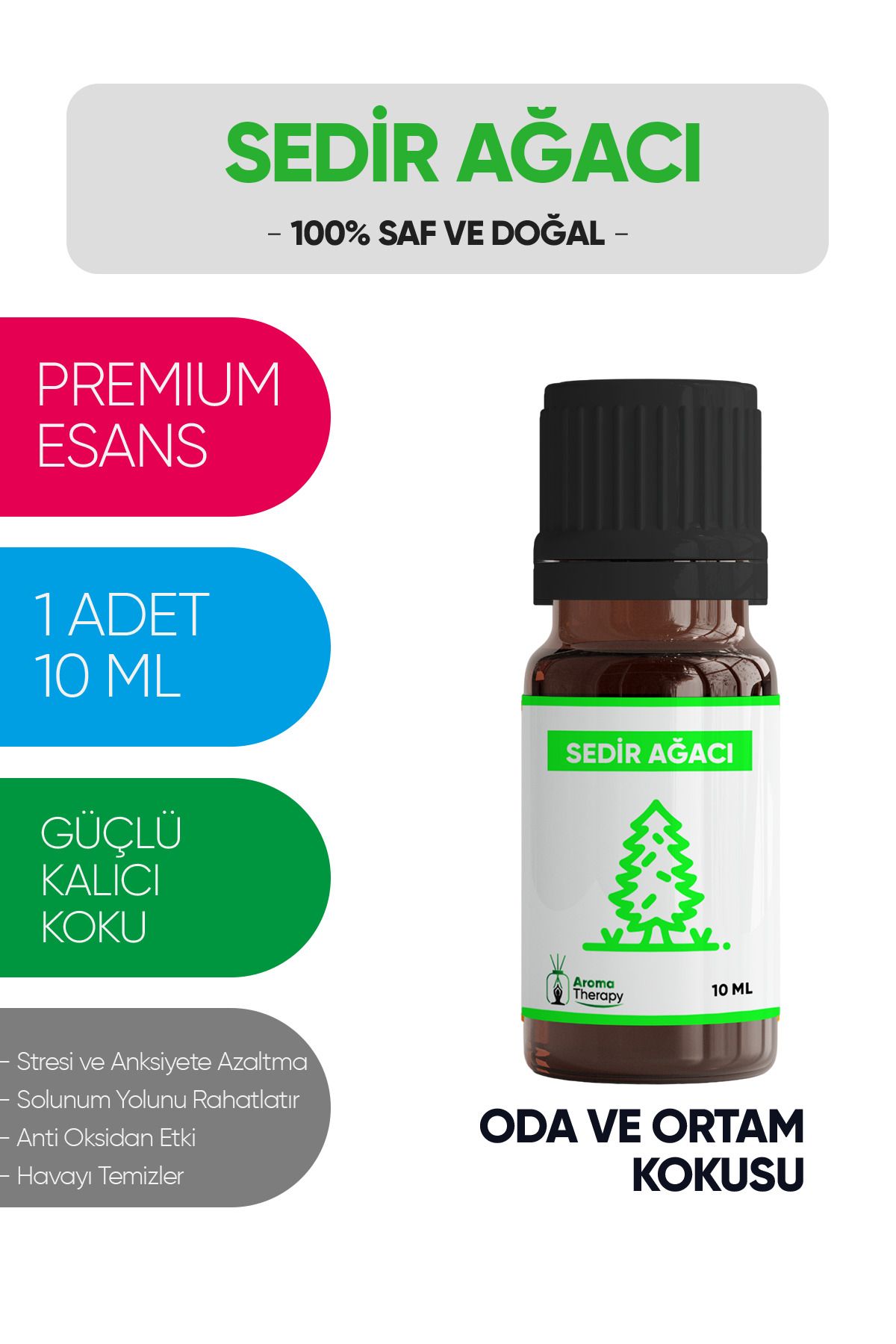 Venezia Scents Sedir Ağacı Esansiyel Koku 10 ML