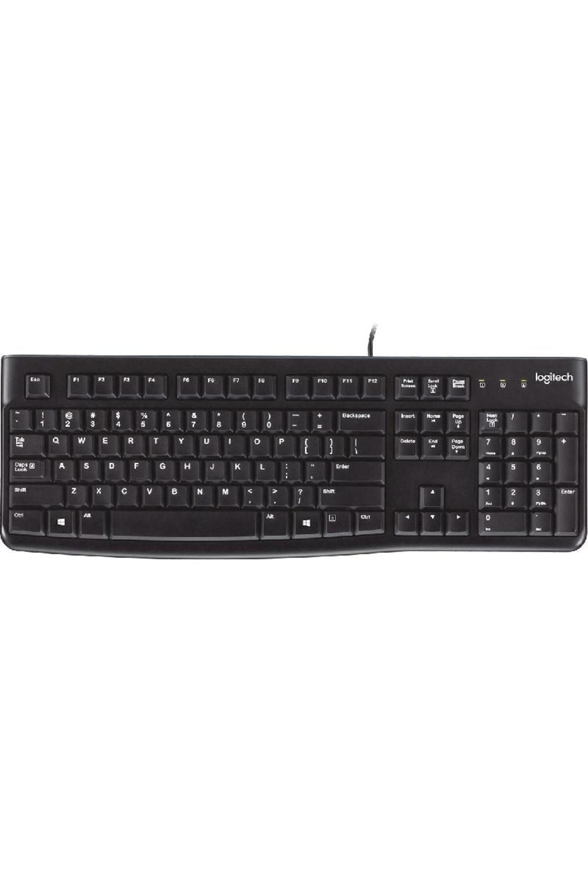 logitech-K120 Keyboard Wired for Laptop/Desktop Computer/Gaming Desktop Computer/CPU Windows OS Black 1