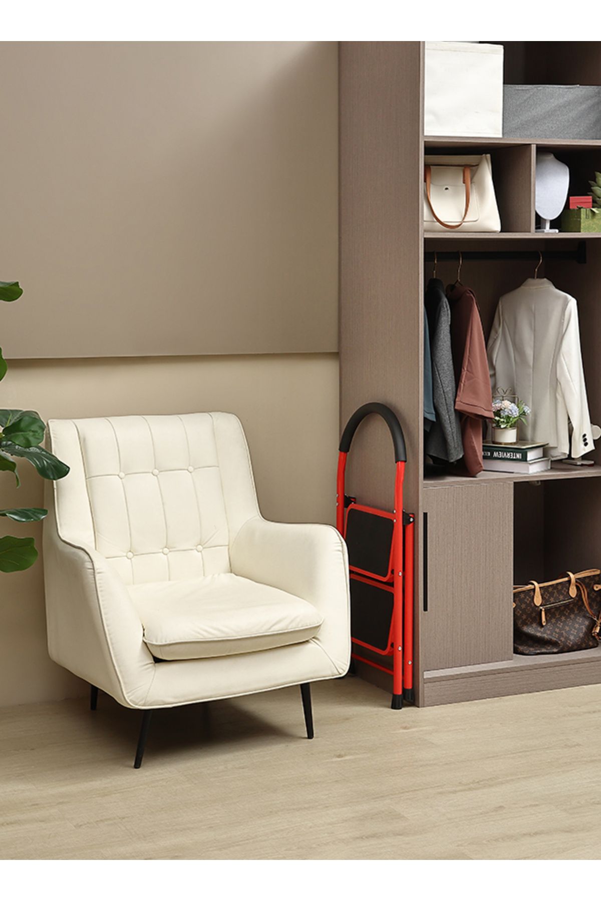 Lawazim-Folding Ladder – Compact, Safe, and Versatile Step Stool for Everyday Use 6