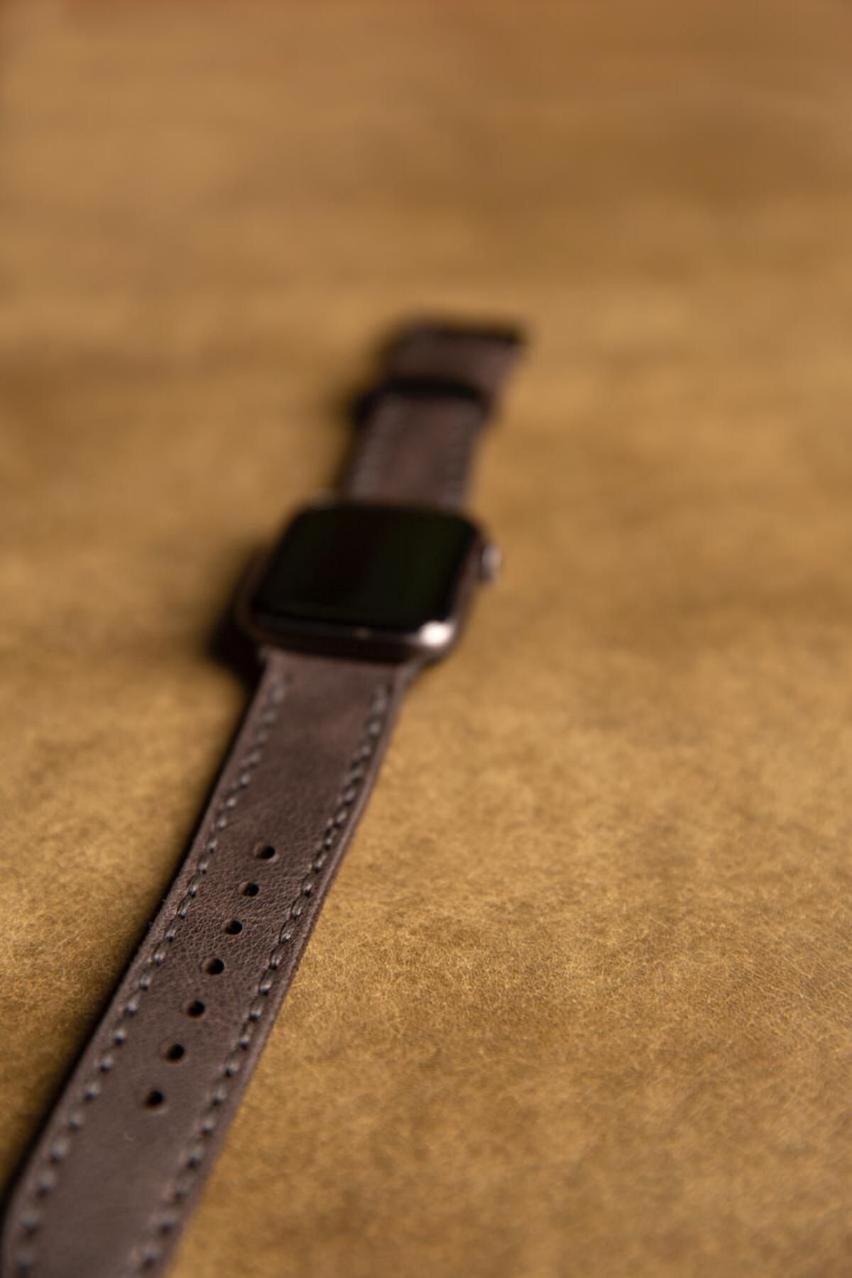 Derycraft Apple Watch Deri Kordon 42/44/45/46/49 Ultra & Ultra 2 Uyumlu 3 4 5 6 7 Se 8 9 10