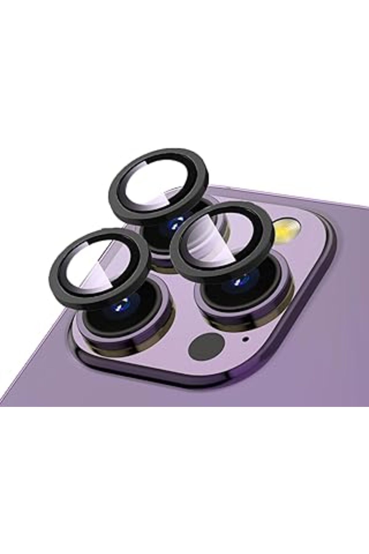 Karachil Zore Apple İle Uyumlu Iphone 15 Pro/15 Pro/15 Pro Max Cl-12 Premium Safir Parmak İzi Bırakmayan Ant