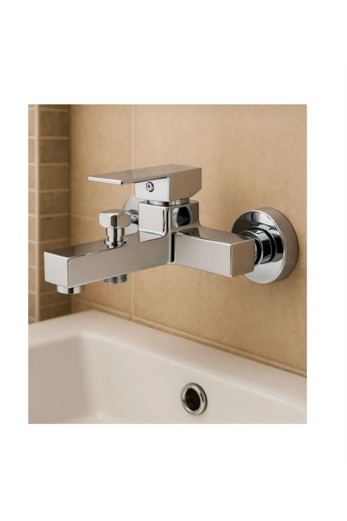 Guadro Armatür GUADRO KARE BANYO BATARYASI
