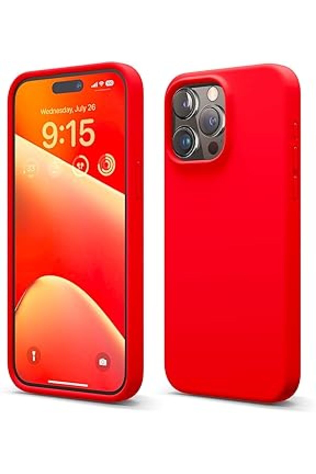 Karachil Merwish Apple Iphone 15 Pro Max Uyumlu Özel İpeksi Dokunuş Hissi Veren İçi Yumuşak Kadife Lansman S