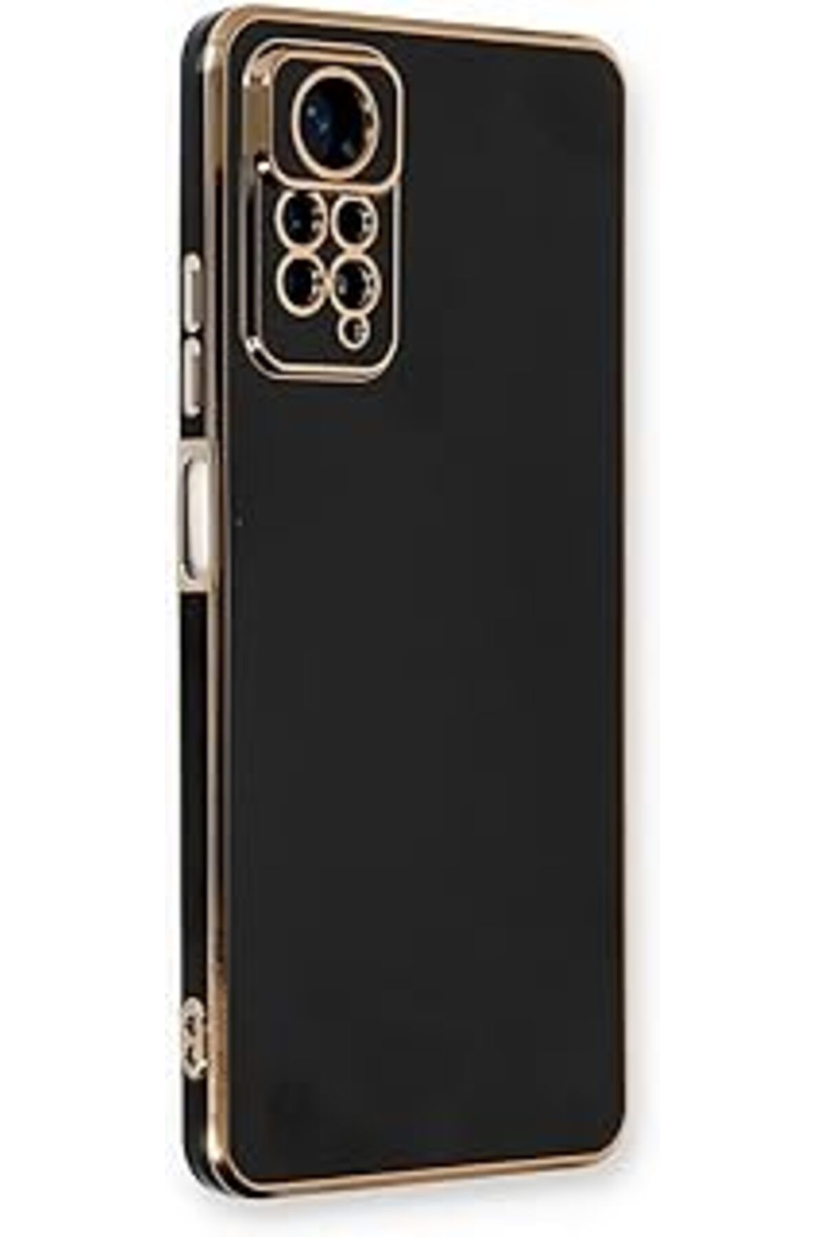 Karachil Microsonic Xiaomi Redmi Note 11 Pro 5G Için Kılıf Olive Plated Siyah [Redmi Note 11 Pro 5G Ile Uyum