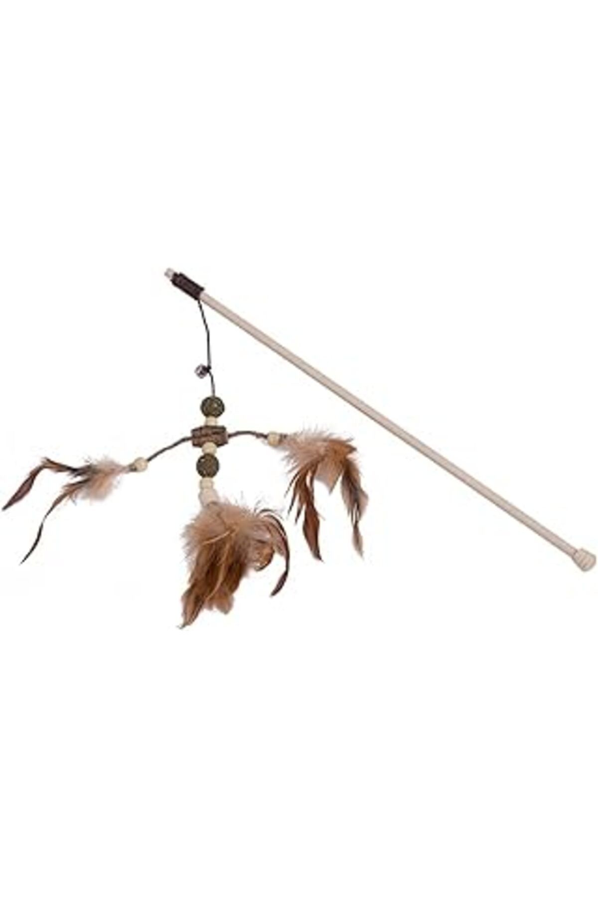 Karachil Beeztees Eastland 550976 Tüylü Kedi Oltası Catnip Toplu Oyuncak, 40 Cm