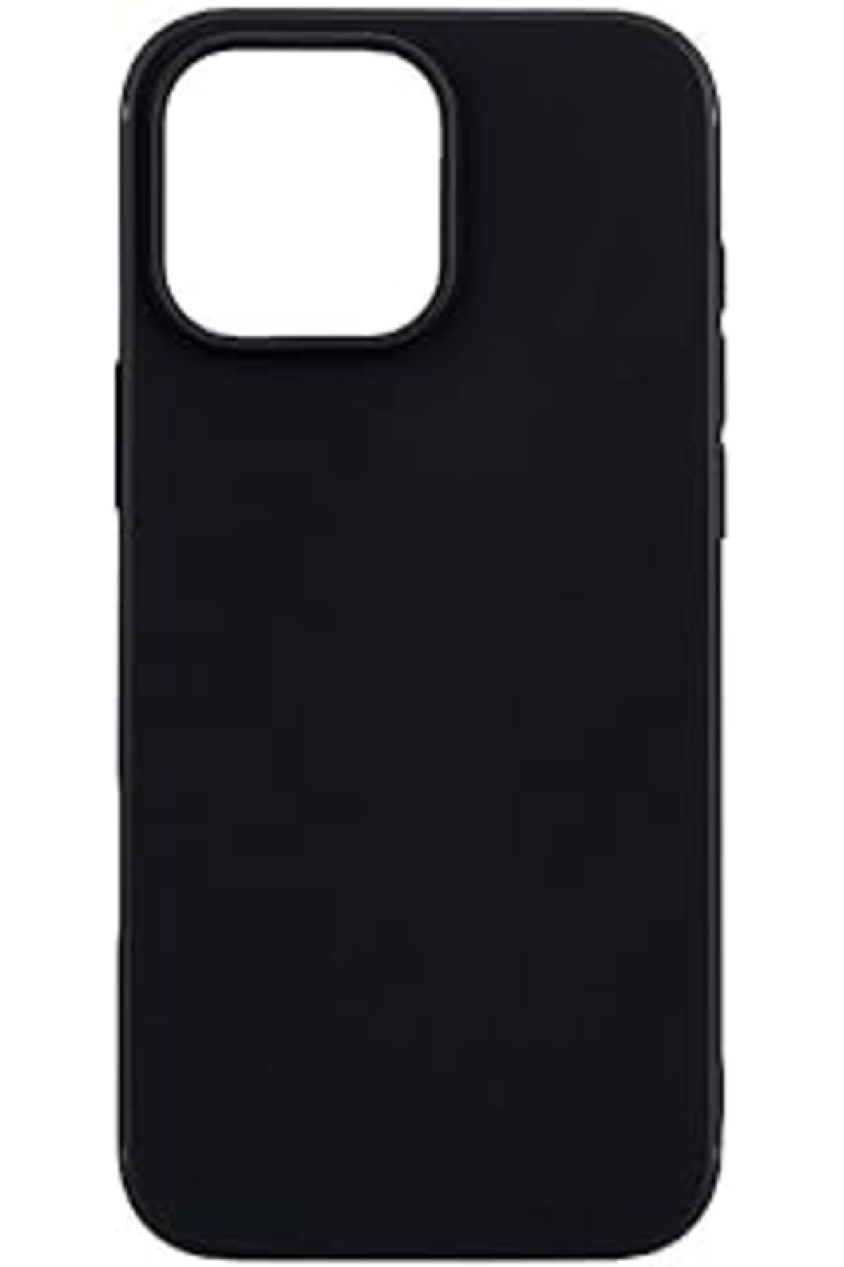 Karachil Zore Apple İle Uyumlu Iphone 16 Pro Max Kılıf Zore İmax Silikon Siyah