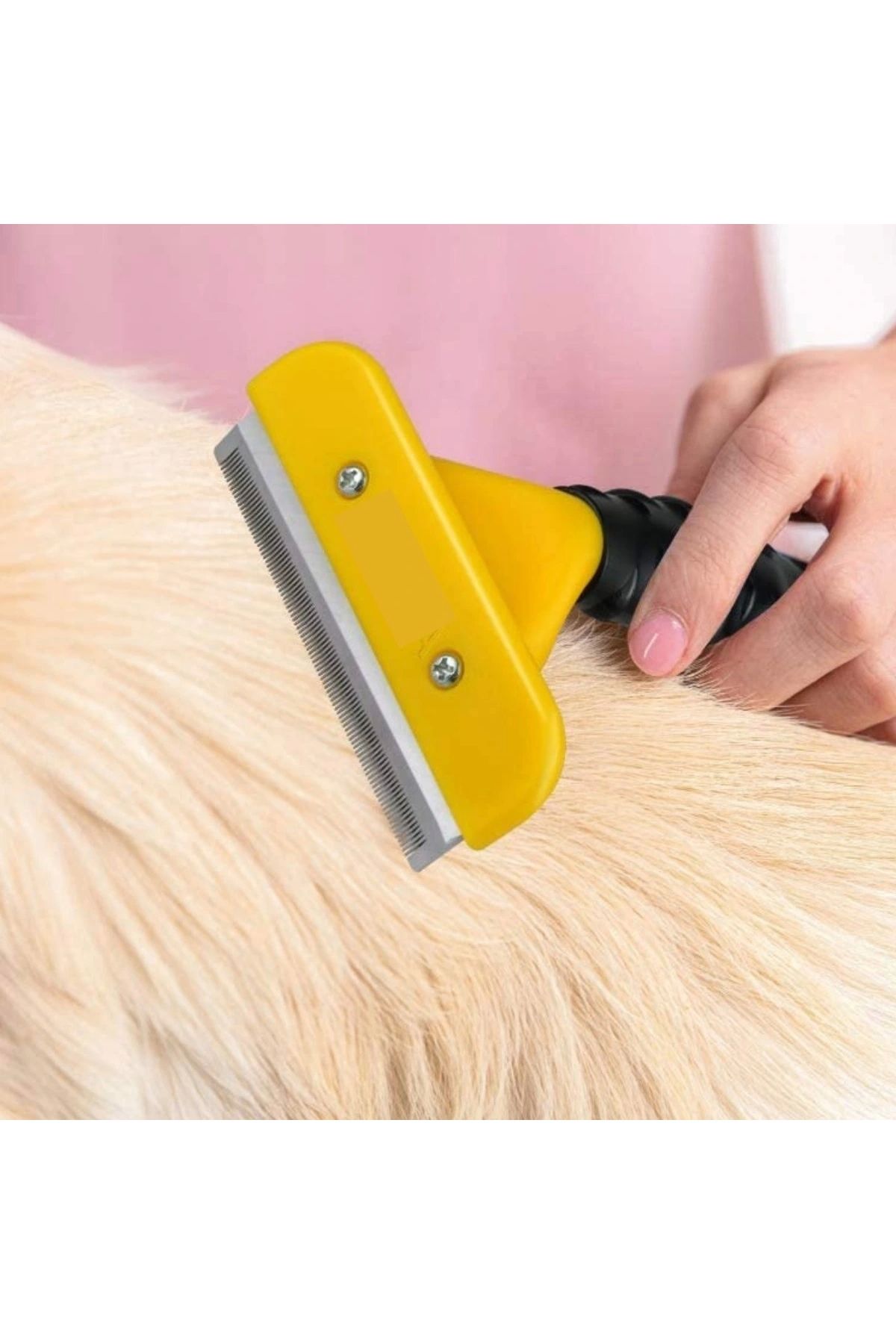 shopwave 10 cm Kedi Köpek Tarağı Fırçası Tüy Alıcı Toplayıcı Tarak Fırça (5047)