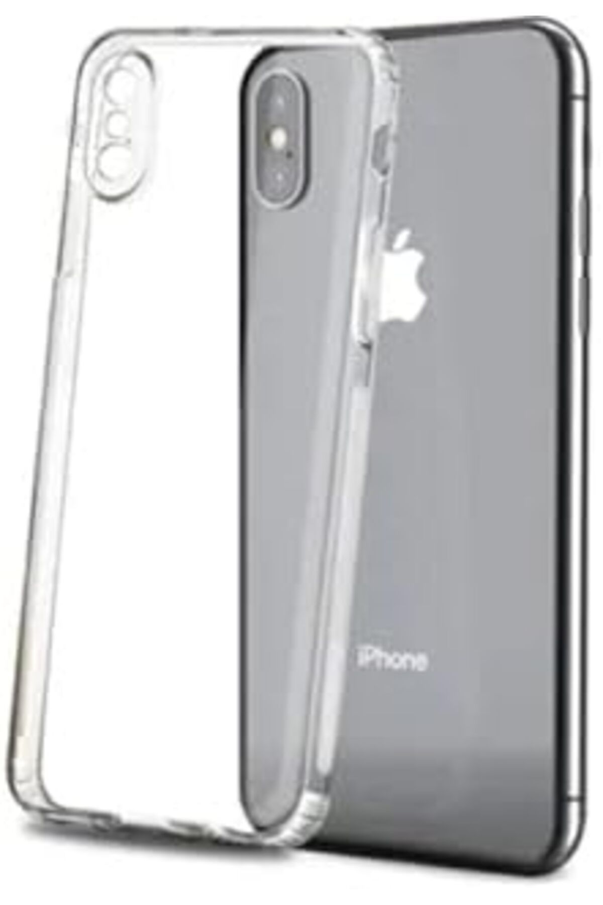 Karachil Happy Trend Iphone X Ve Iphone Xs Için Şeffaf Kılıf, Kamera Korumalı Iphone X Ve Iphone Xs Için Şef