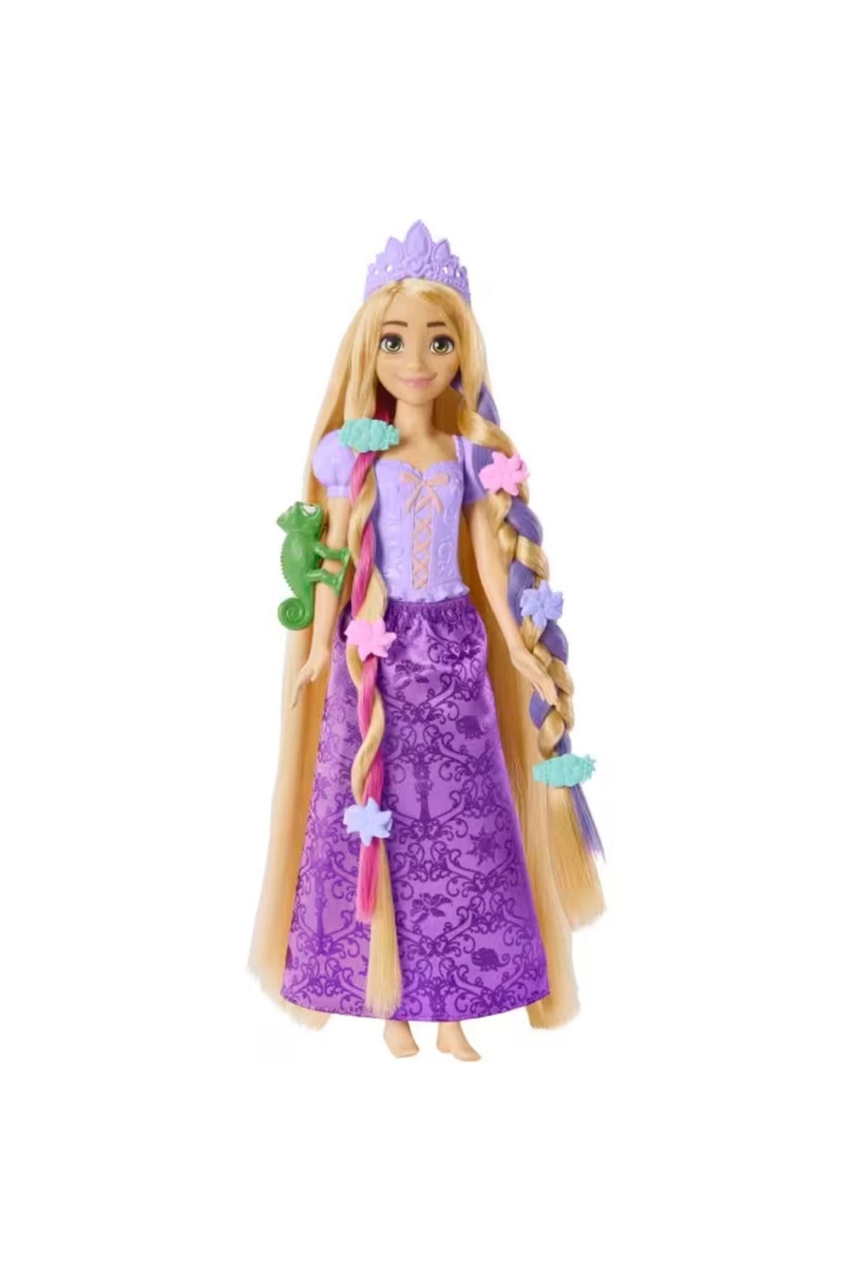 NEZADE STORE Prenses Renk Değiştiren Sihirli Saçlı Rapunzel