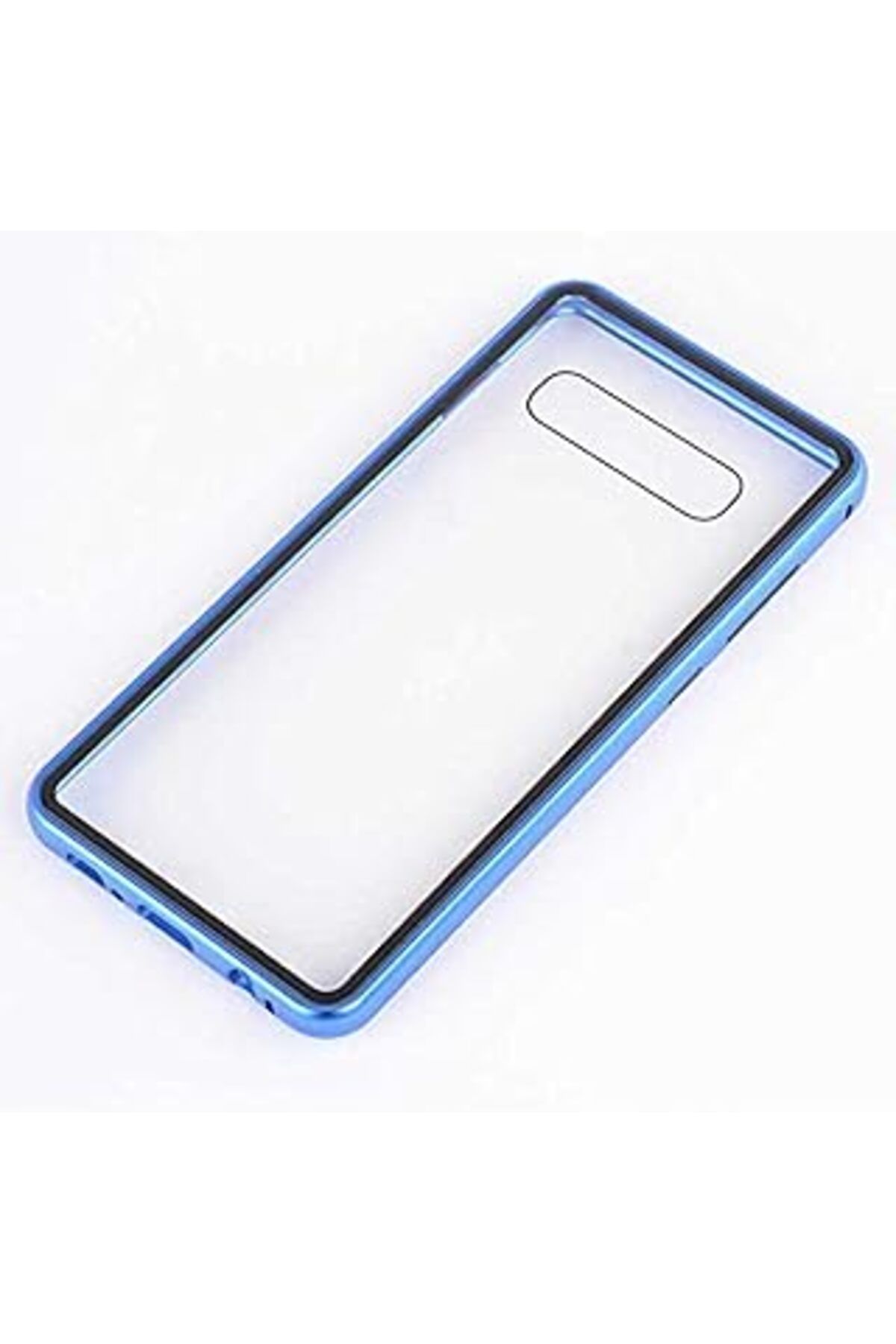 Karachil Zore Samsung Galaxy S10 Ile Uyumlu Devrim Mavi Cep Telefonu Kılıfı