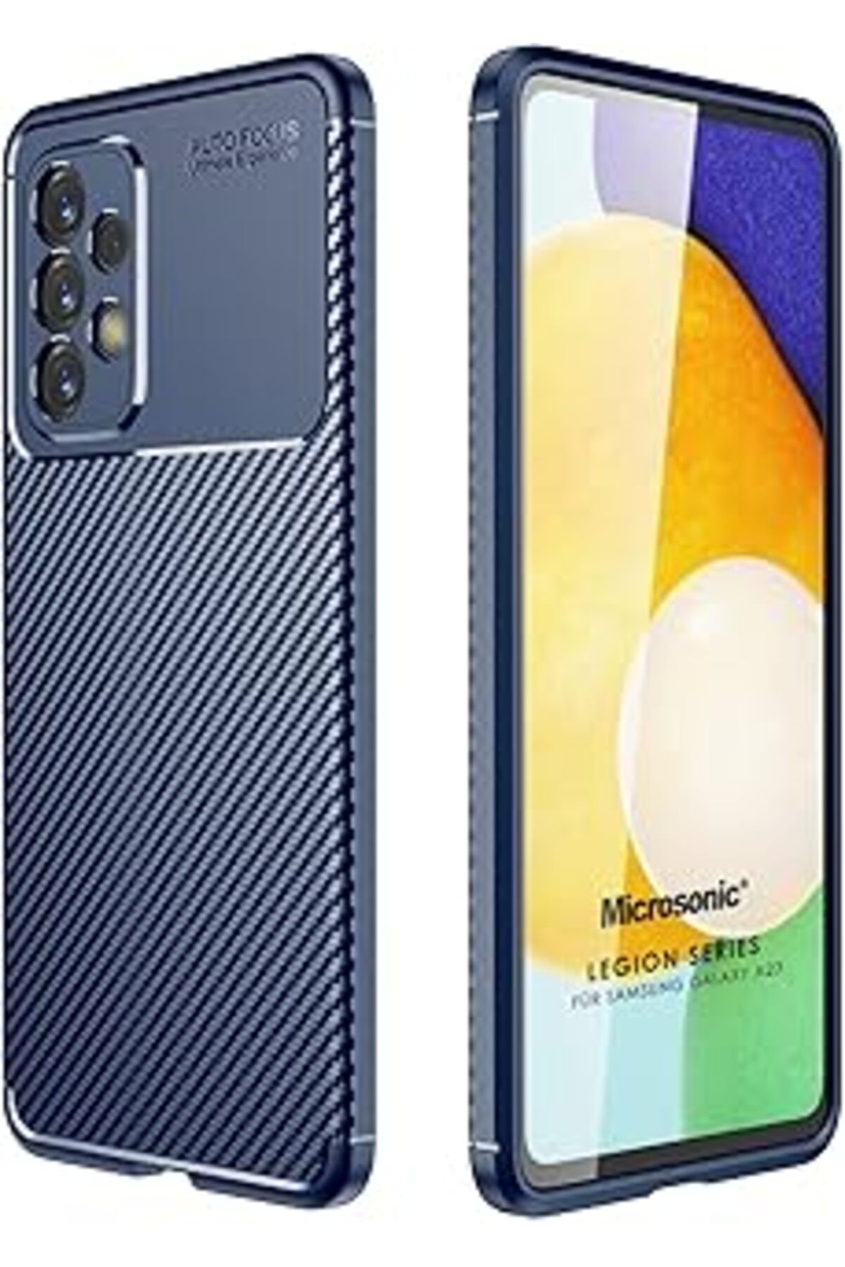Karachil Microsonic Samsung Galaxy A23 Için Kılıf Legion Series Lacivert [Galaxy A23 Ile Uyumlu Kılıf - Laci