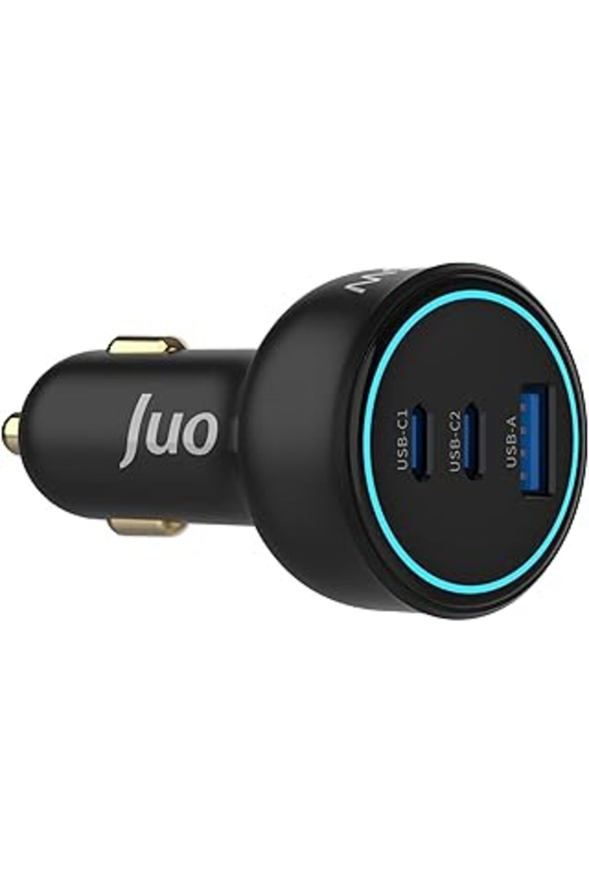 Karachil Juo 138W 3 Portlu Type-C + Usb-A Araç Şarj Aleti Pd 3.0 & Qc 4.0 Hızlı Araç Içi Şarj Cihazı