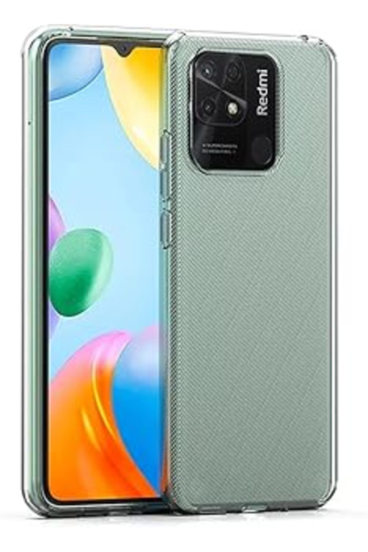 Karachil Microsonic Xiaomi Poco C40 Için Kılıf Transparent Soft Şeffaf [Poco C40 Ile Uyumlu Kılıf - Şeffaf]