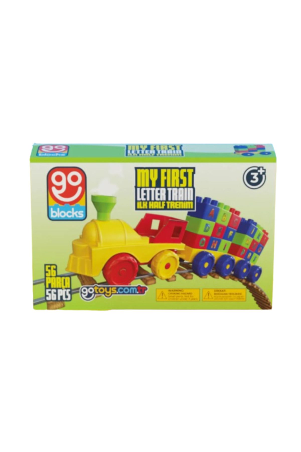gnsstore Gotoys İlk Harf Trenim 56 Parça
