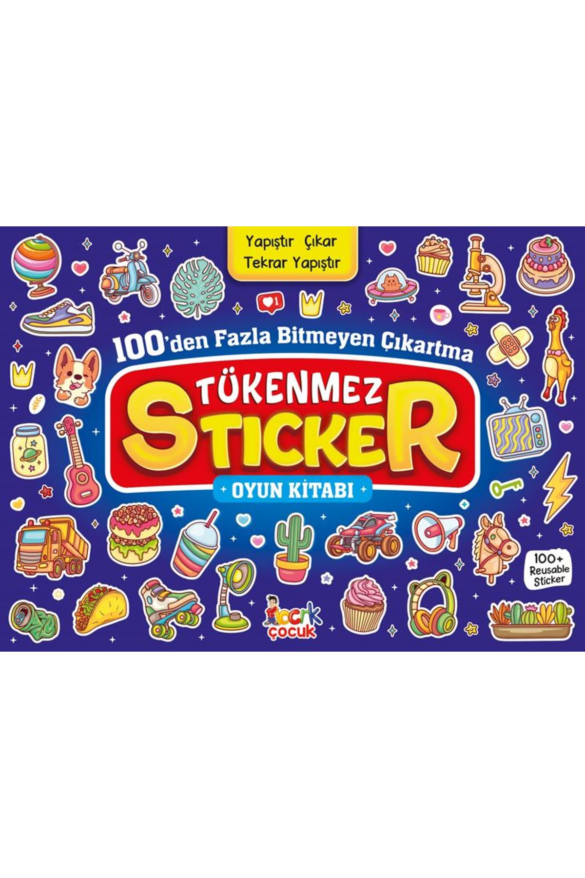 gnsstore Bcrk Tükenmez Sticker Kitabı