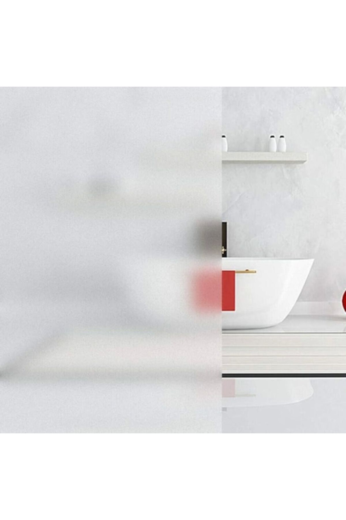 Zayla UV Engelleyici Buzlu Cam Filmi 2 Metre x 45 Cm.