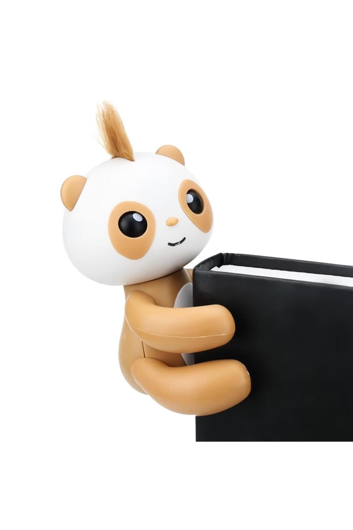 e-life shop Dokunma Refleksli İnteraktif Elektronik Parmak Panda Oyuncak Akıllı Bebek Panda Gelişim Oyuncağı Khv