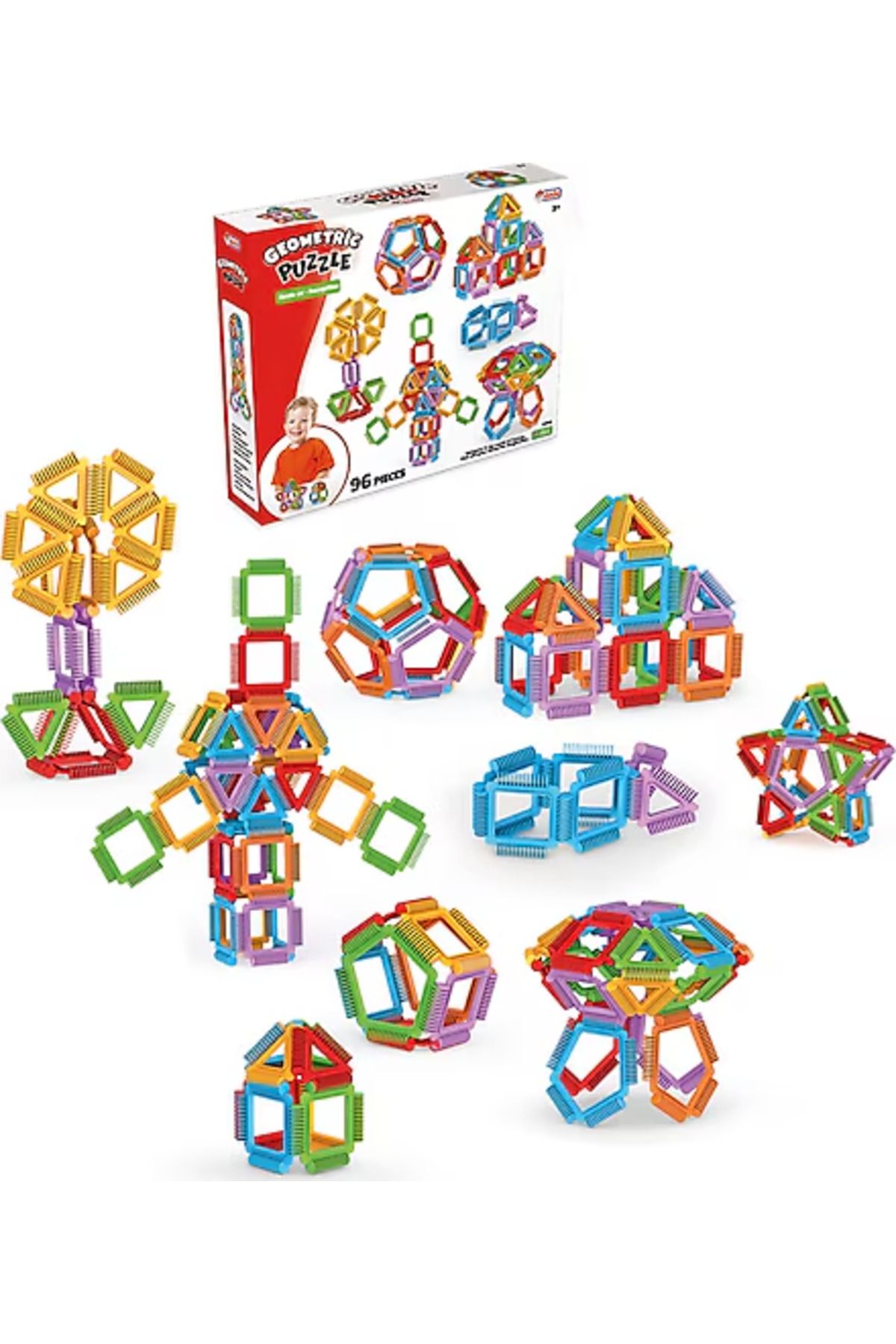 gnsstore Fen Geometrik Puzzle 96 Parça 03896