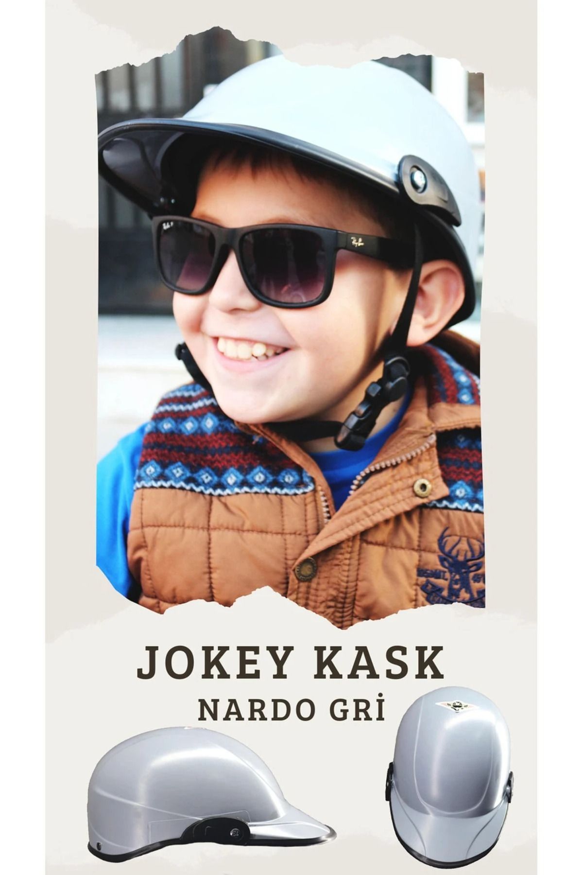 Voguify ÇOCUK JOKEY KASK