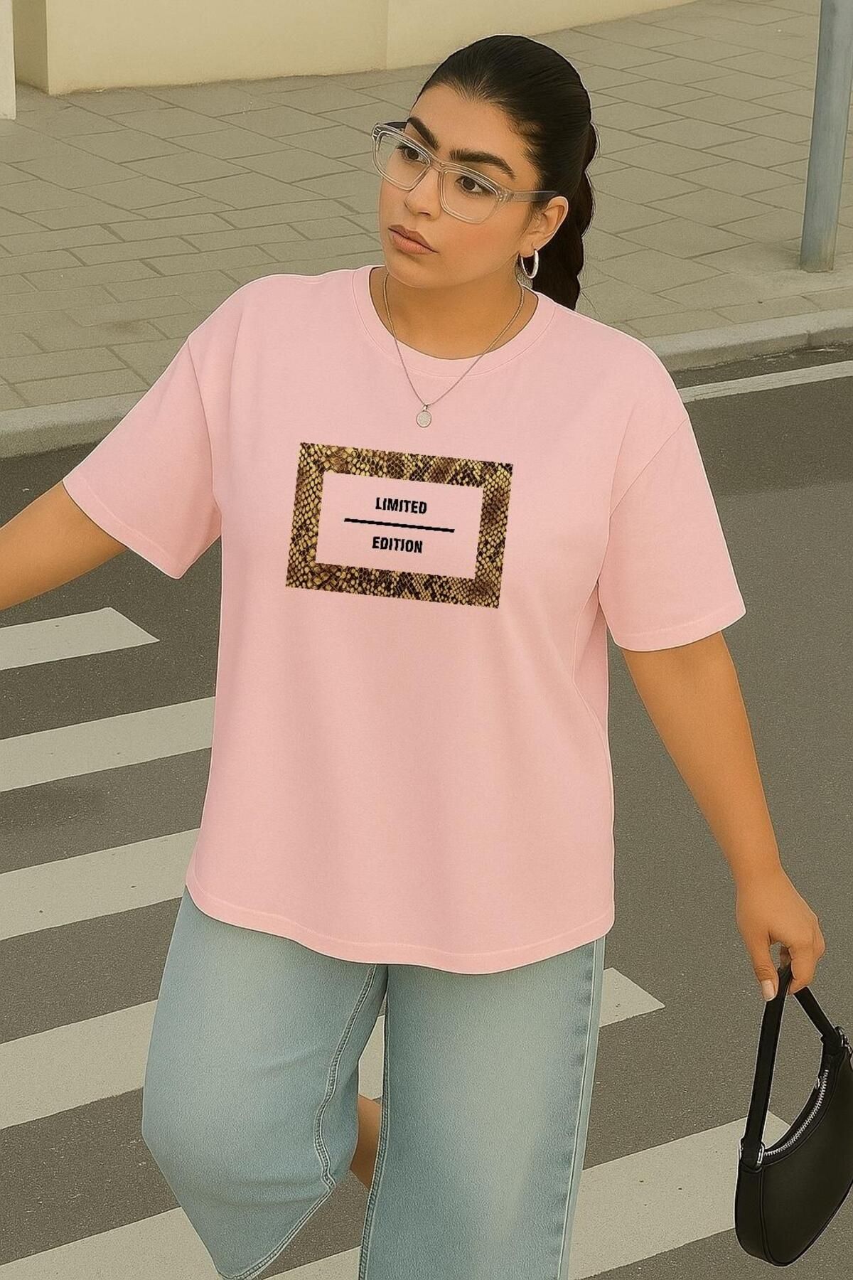 BENROMA BÜYÜK BEDEN LIMITED EDITION BASKILI UNİSEX TİŞÖRT