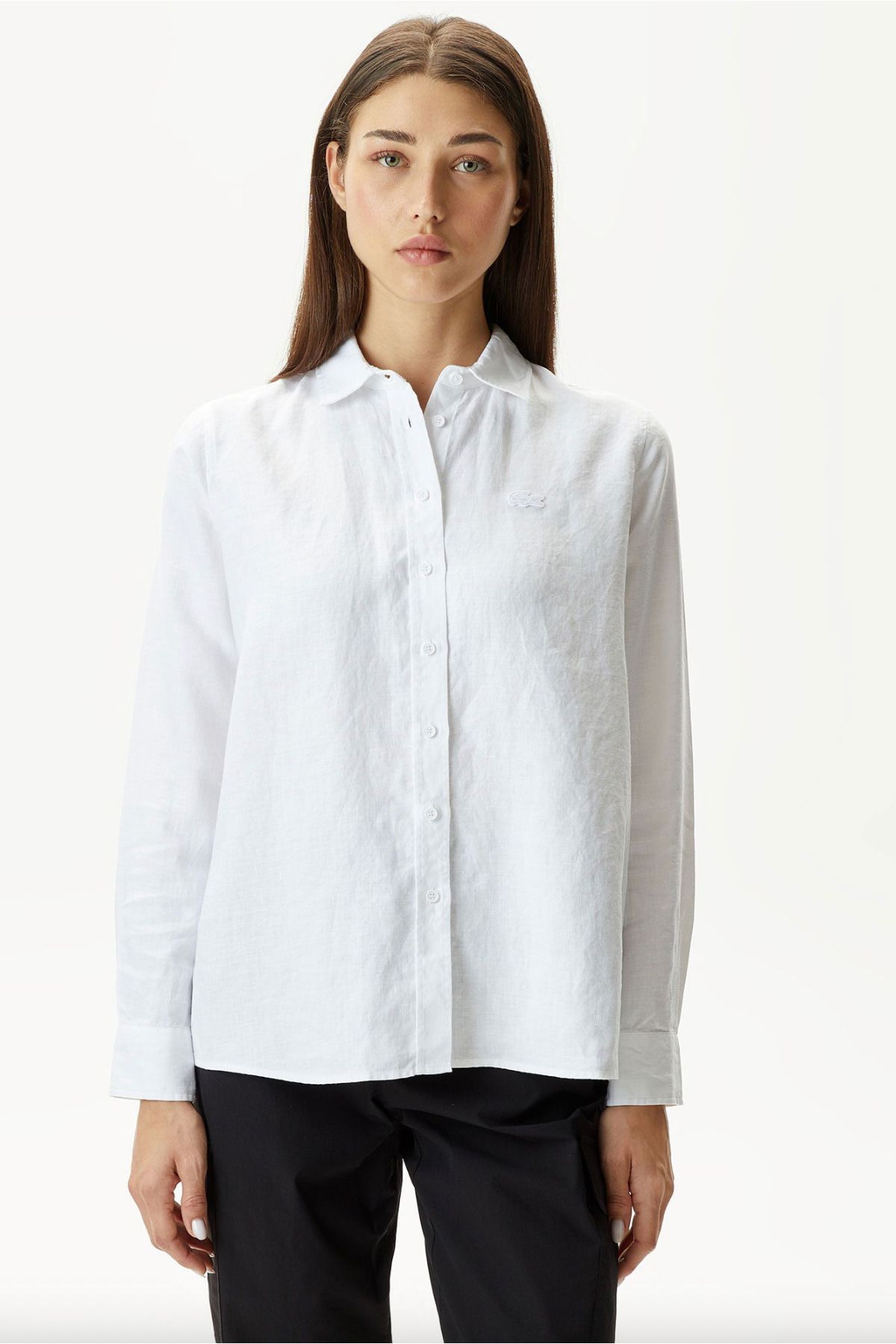 Lacoste Oversized Poplin Shirt