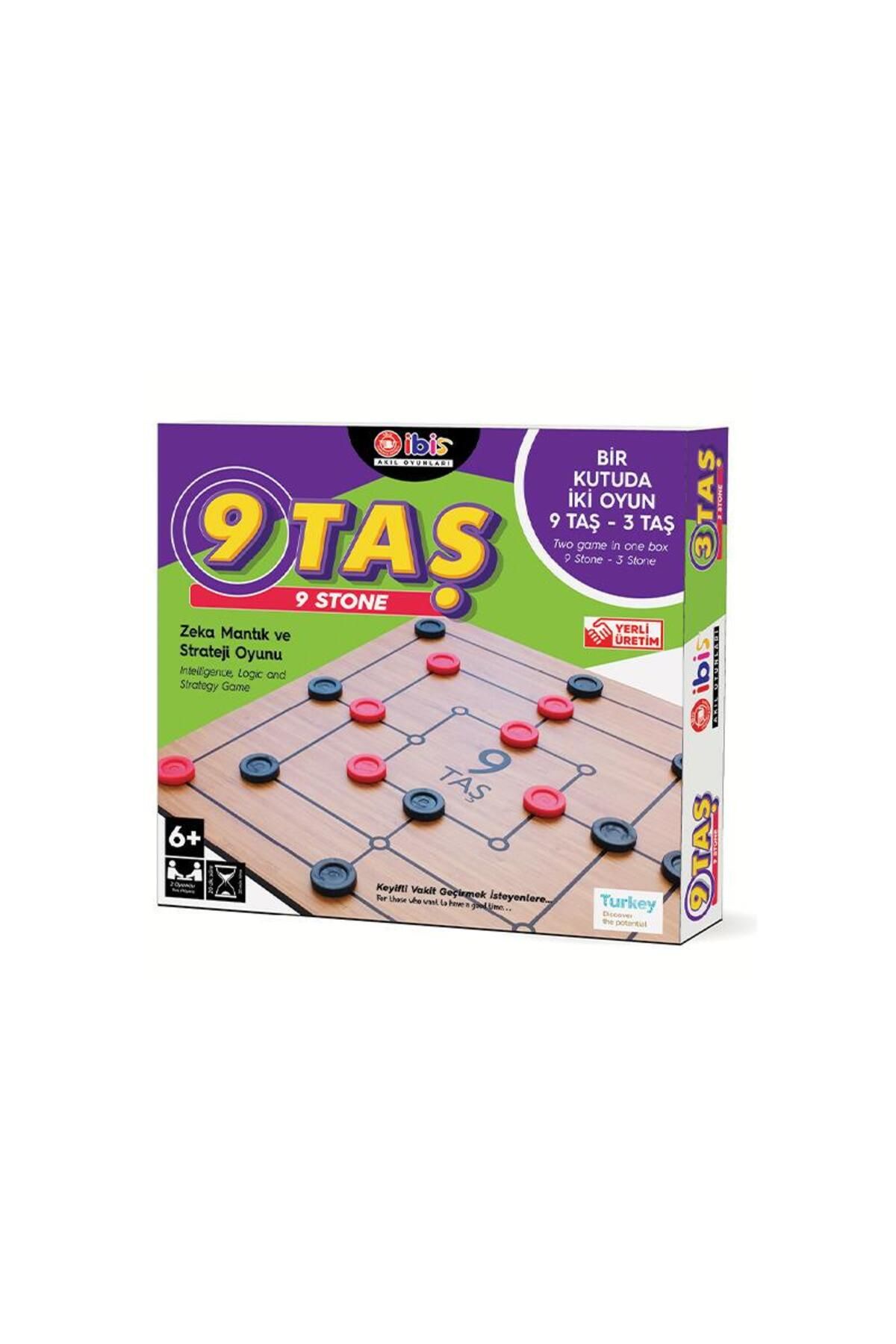 gnsstore İbis Ahşap 9 Taş 3 Taş KAR1031