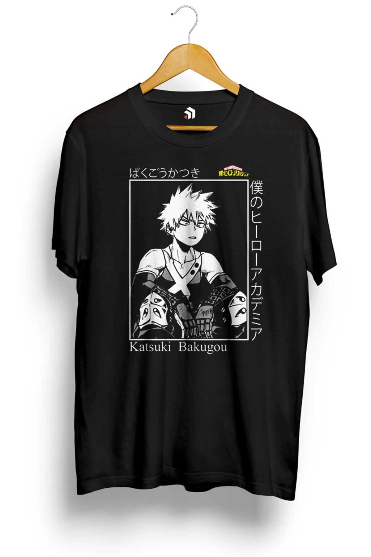 Miba Store Katsuki Bakugo - My Hero Academıa Anime Baskılı Tişört