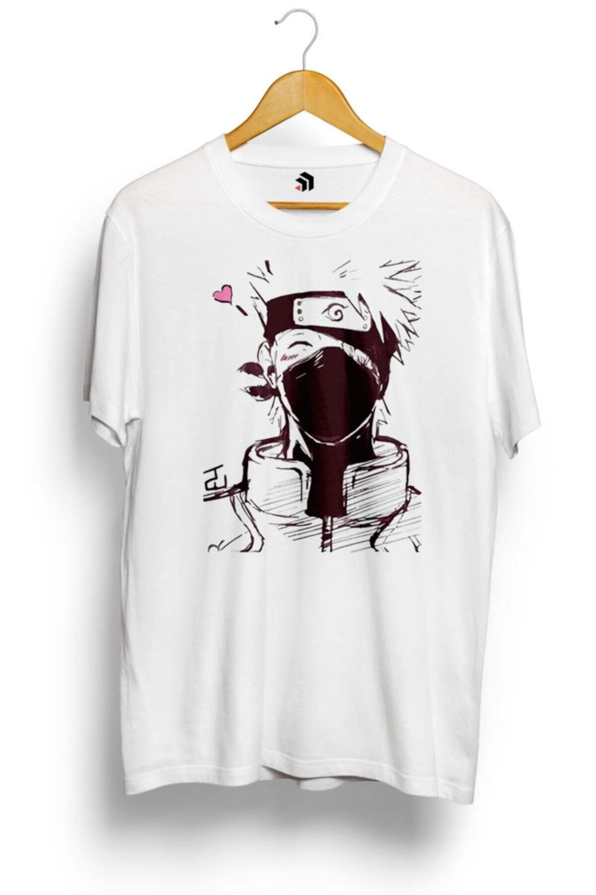 Miba Store Kakashi Hatake Anime Baskılı Tişört