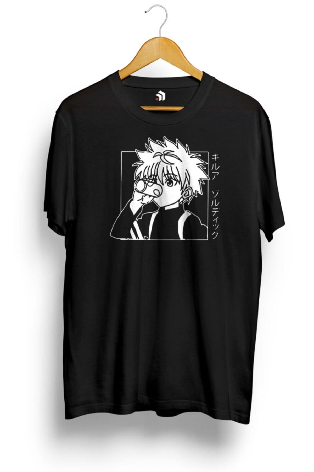 Miba Store Hunter X Hunter Killua Anime Baskılı Tişört