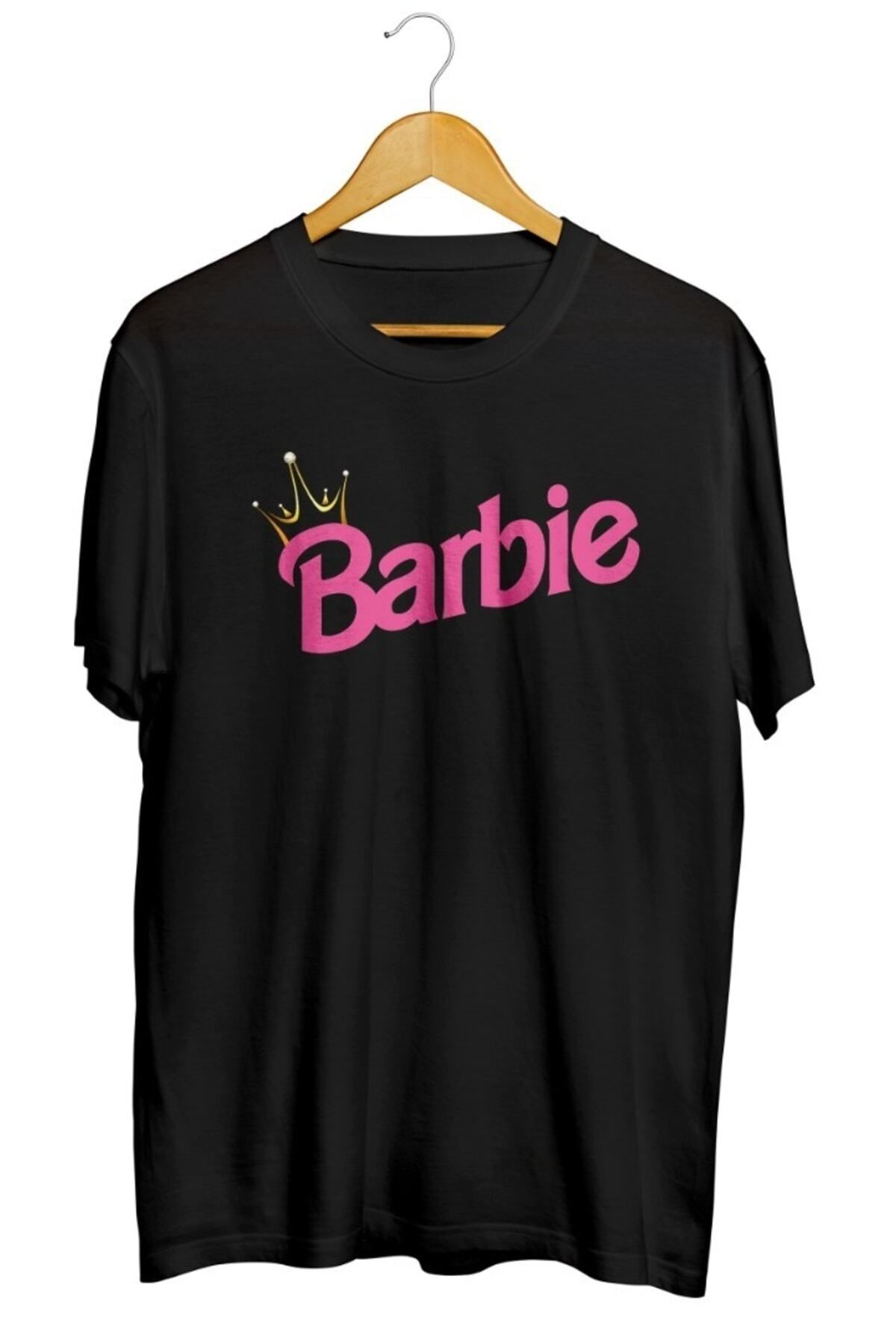 Miba Store Prenses Tacı Barbie Baskılı Unisex Tişört