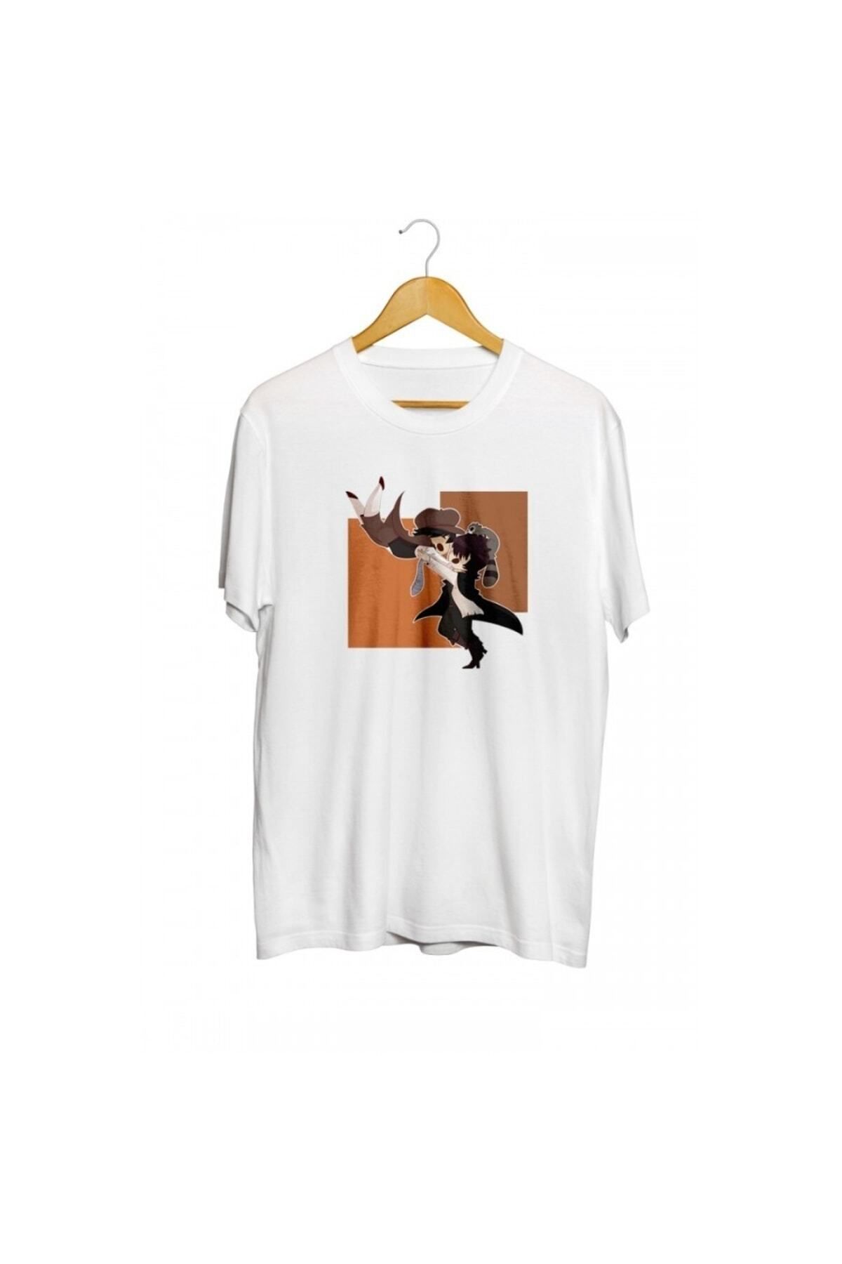 Miba Store Beni Yakala! Bungou Dazai Anim Baskılı Unisex Tişört