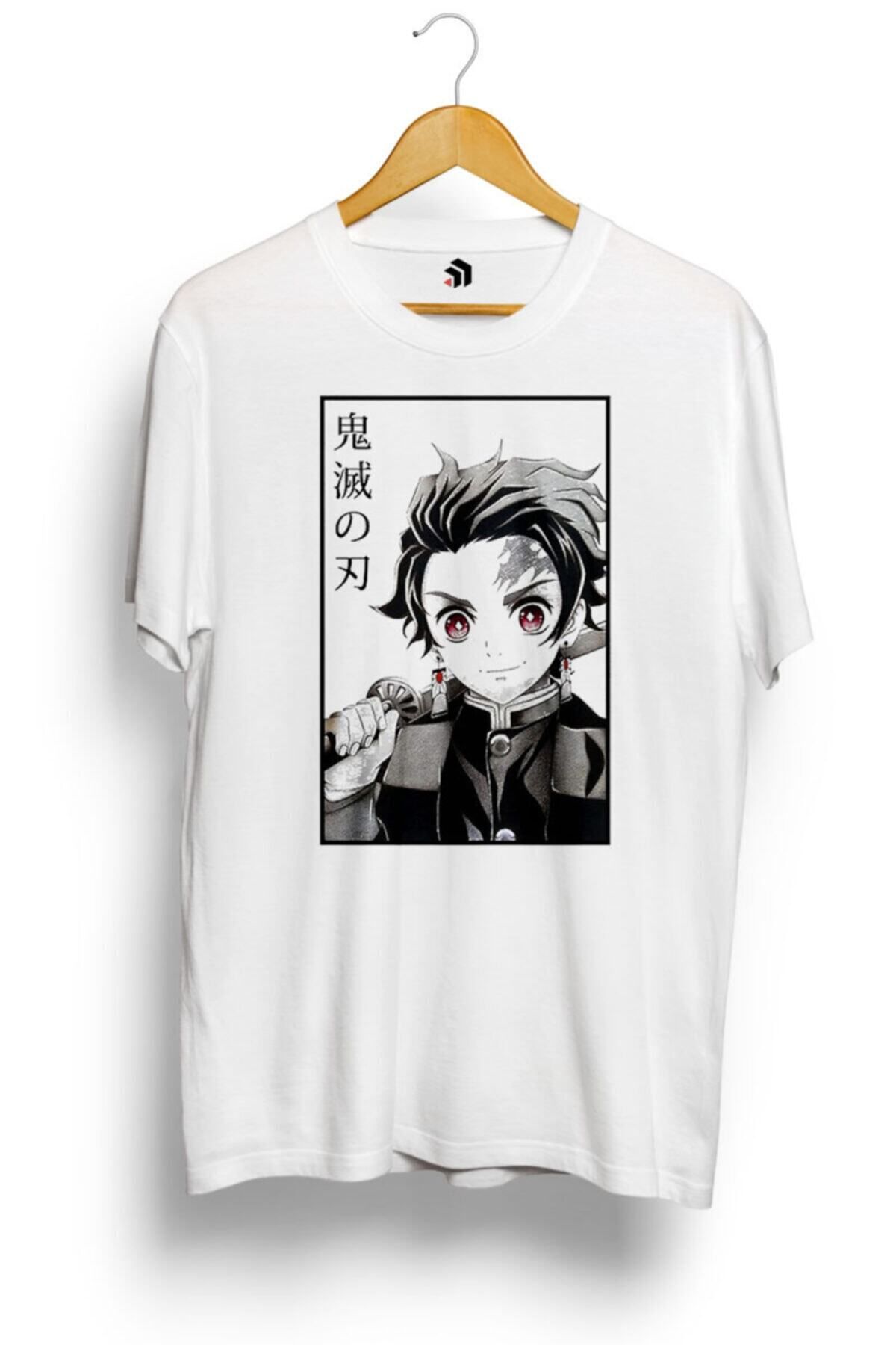 Miba Store Tanjiro Demon Slayer Kimetsu No Yaiba Anime Baskılı Tişört