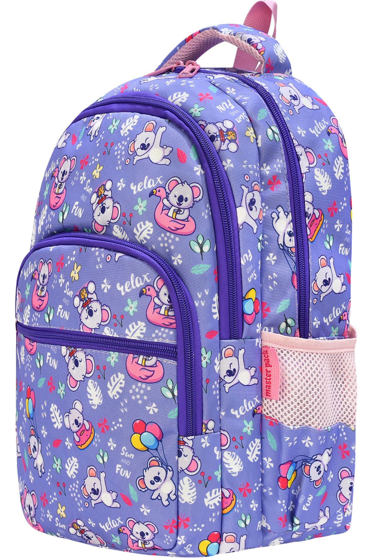 QL ACCESSORY-Flamin VE koala set de 3 ghiozdane de lux pentru școală primară 4