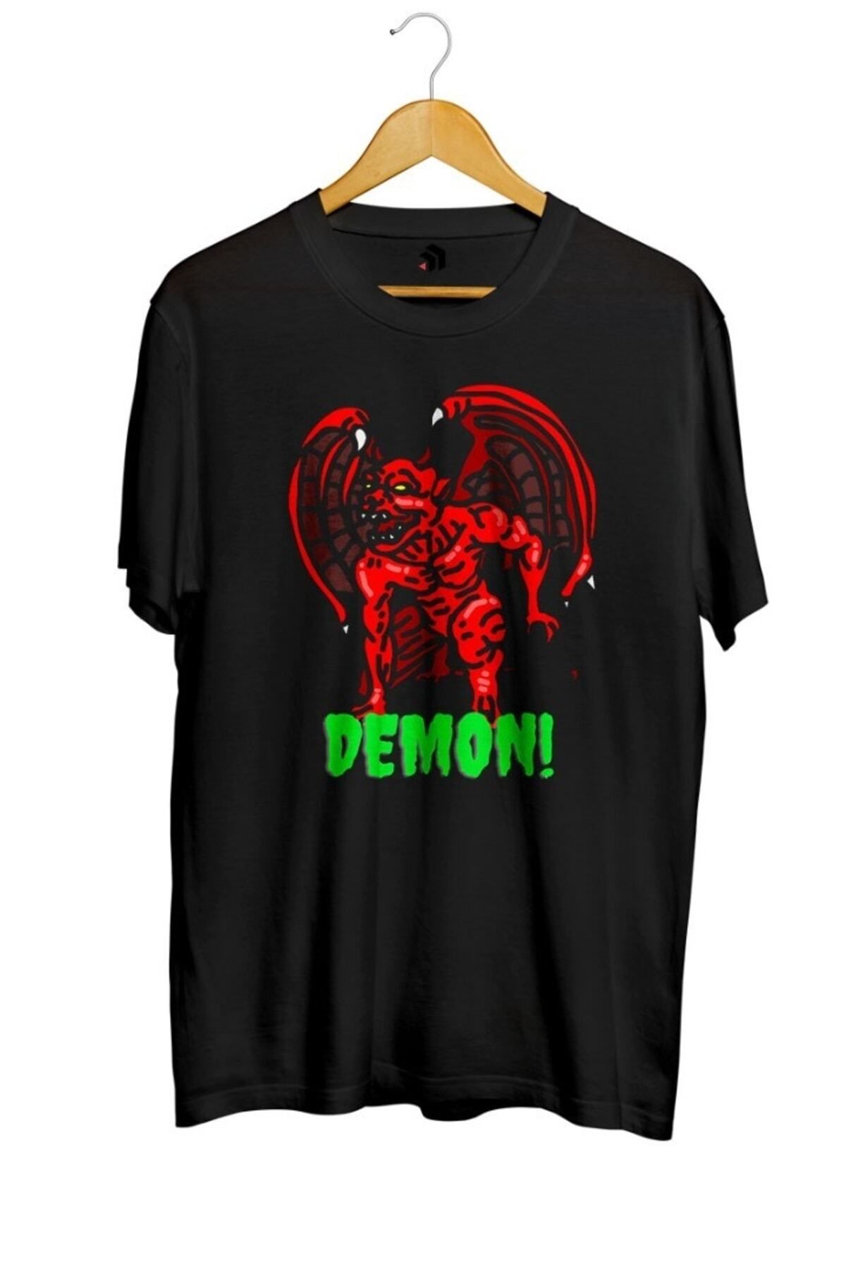 Miba Store Demon Skayer Artwork Baskılı Unisex Tişört