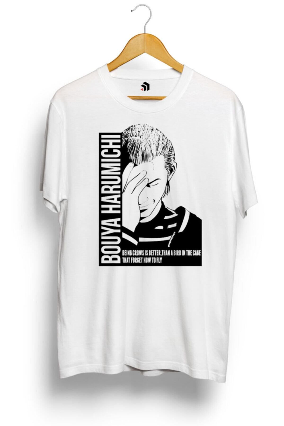 Miba Store Bouya Harumichi (crows) Anime Baskılı Tişört