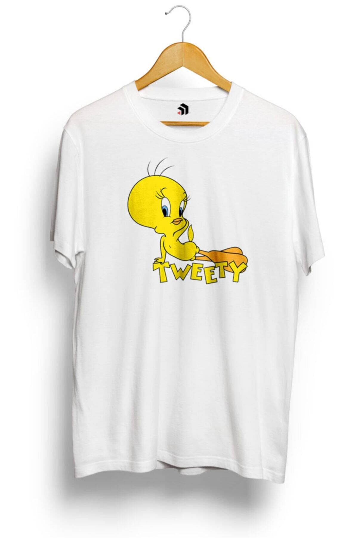 Miba Store Looney Tunes Tweety Bird Pose Baskılı Tişört