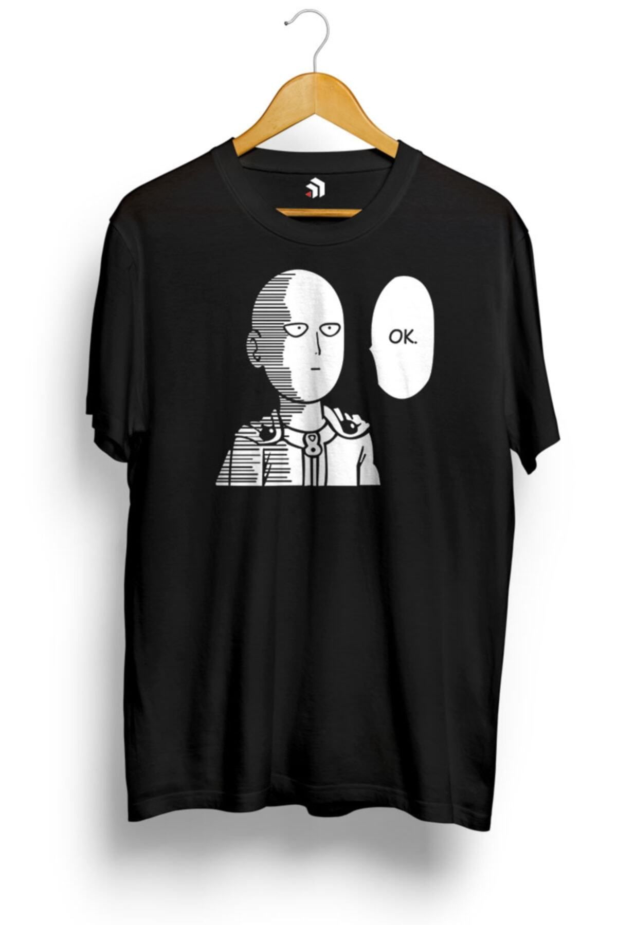 Miba Store One Punch Man Saitama - Ok Anime Baskılı Tişört