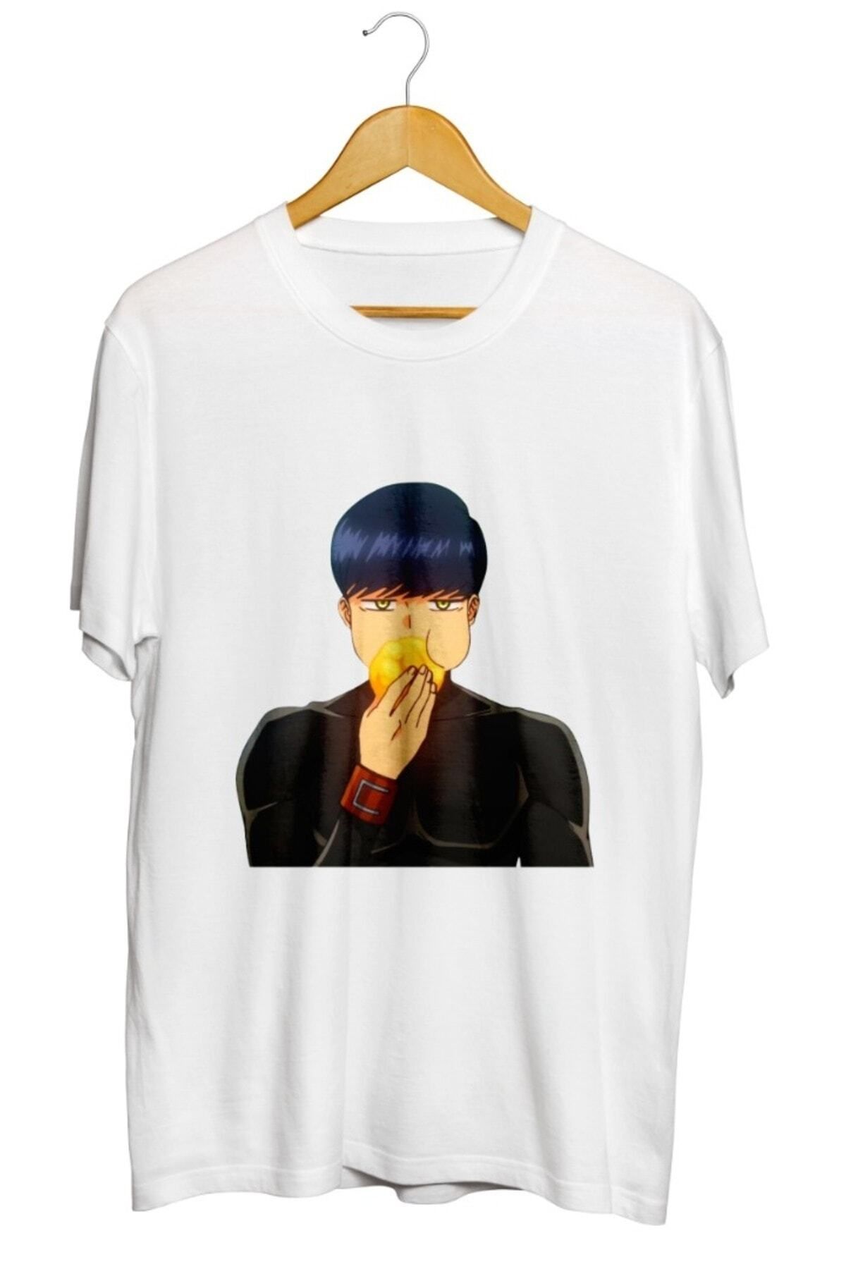 Miba Store Mash Burnedead, Mashle Magic and Muscles Baskılı Unisex Tişört